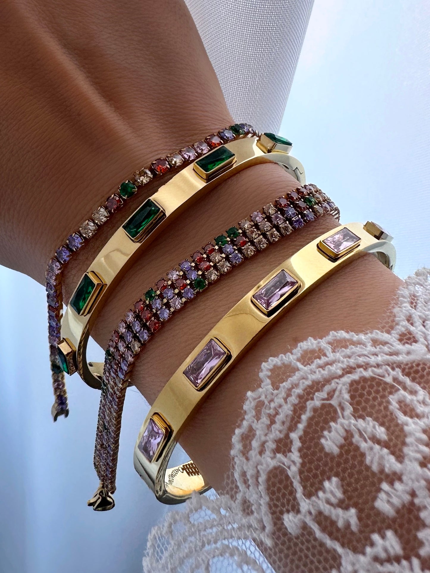 SERENA ❥ Bracciale Multicolore