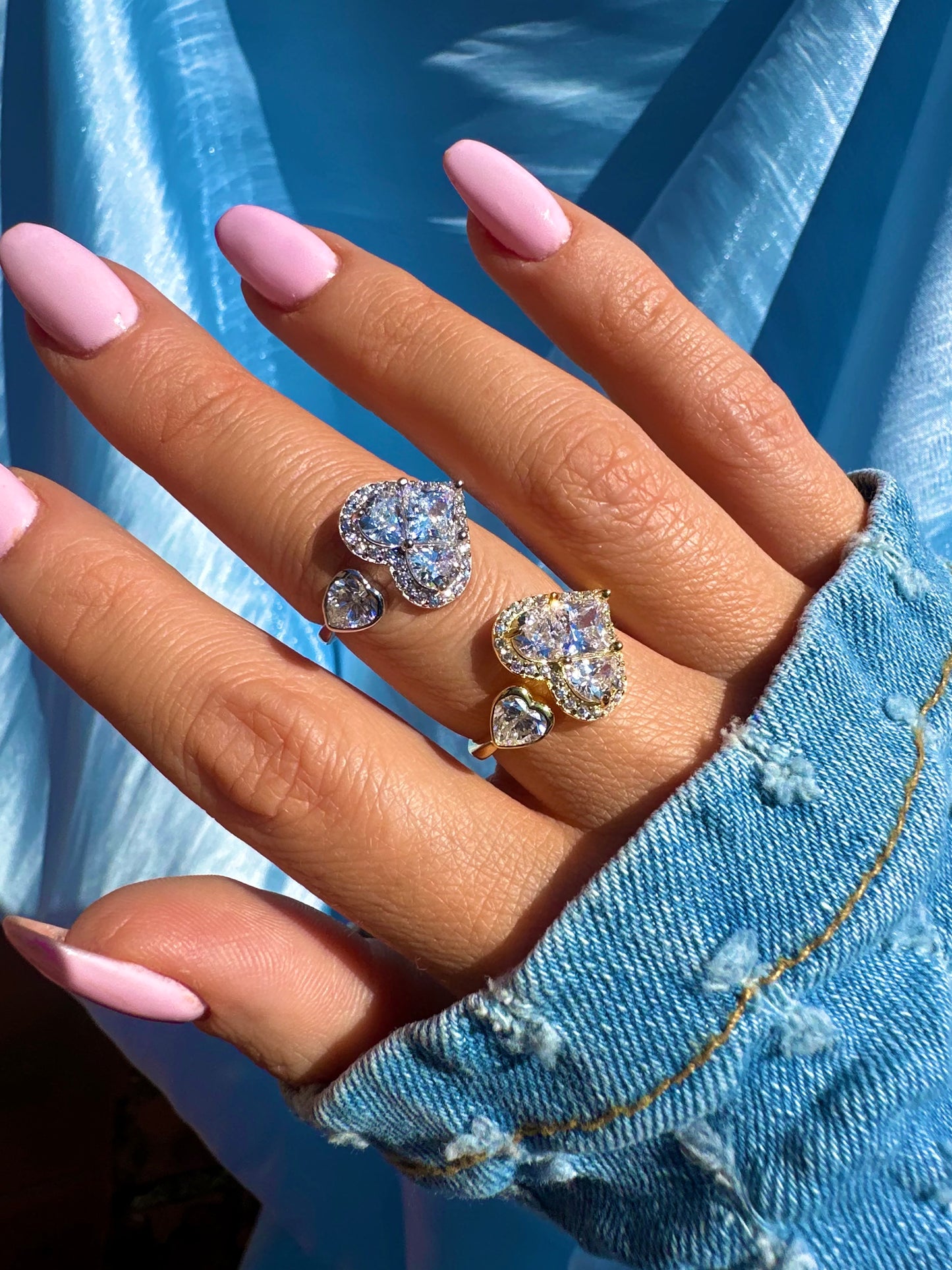 DULCE ✧ 925 Silver/Gold Ring