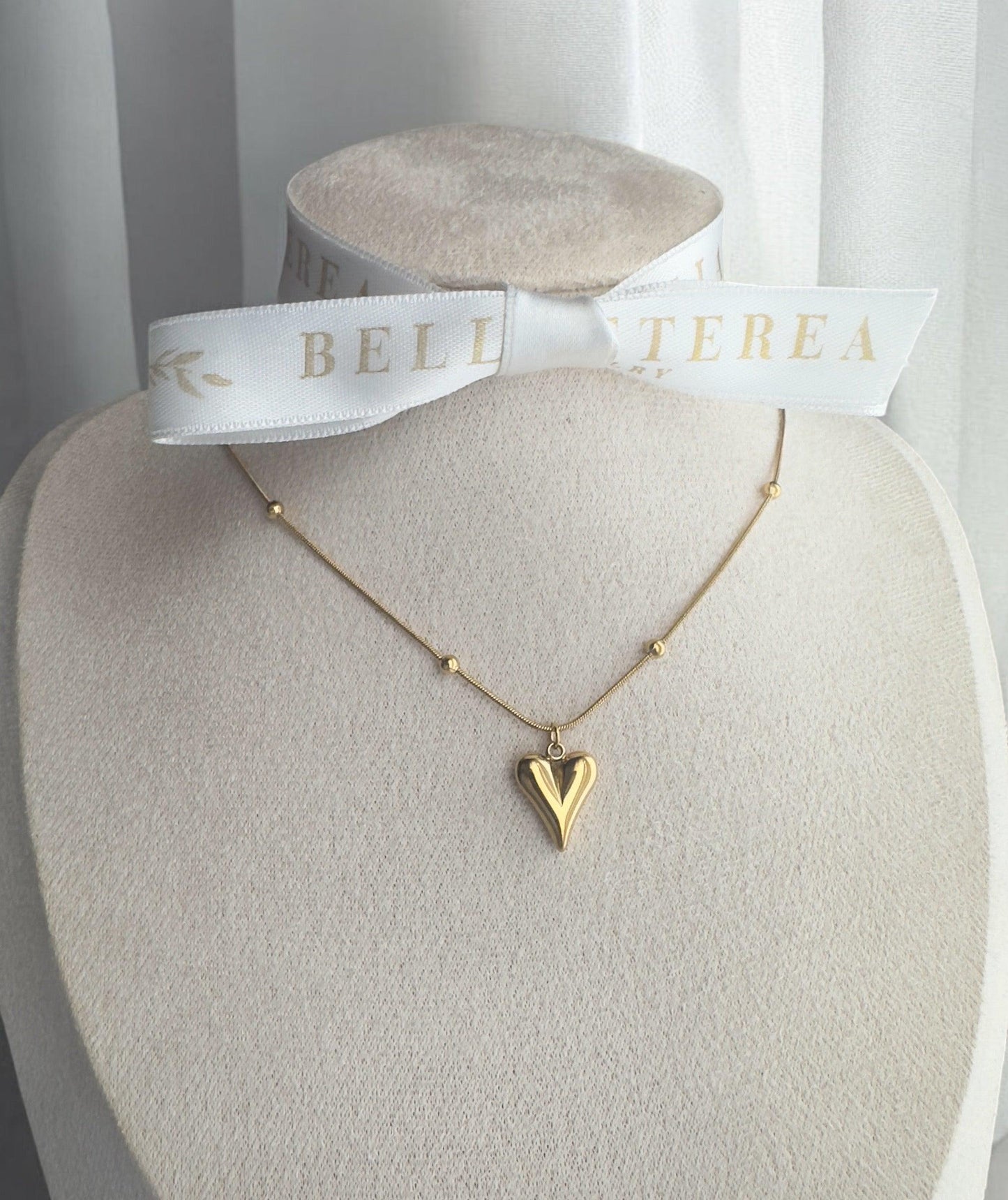 HEARTLACE ❥ Collana Gold