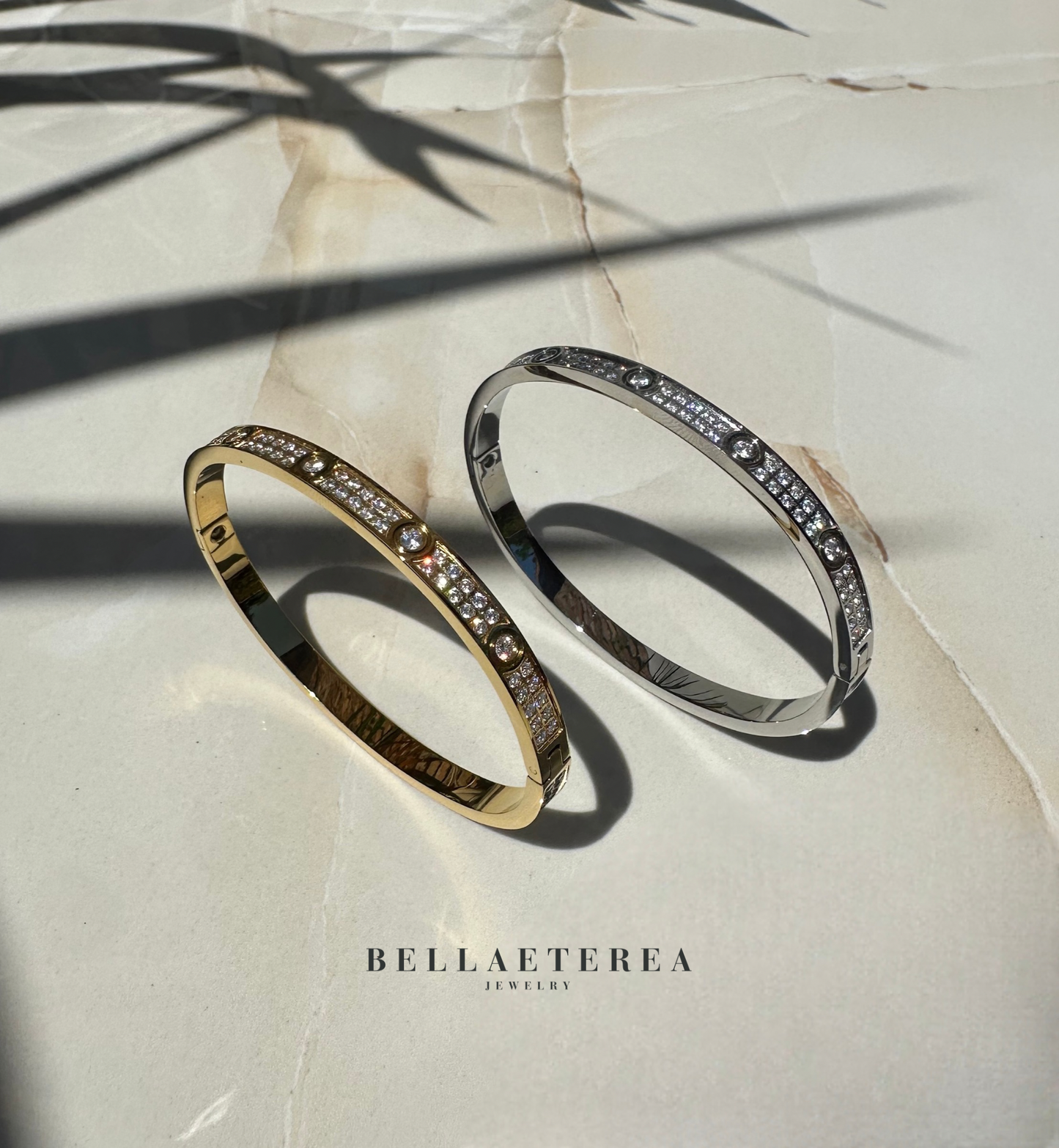ISADORA ❥ Bangle Silver - BELLAETEREA
