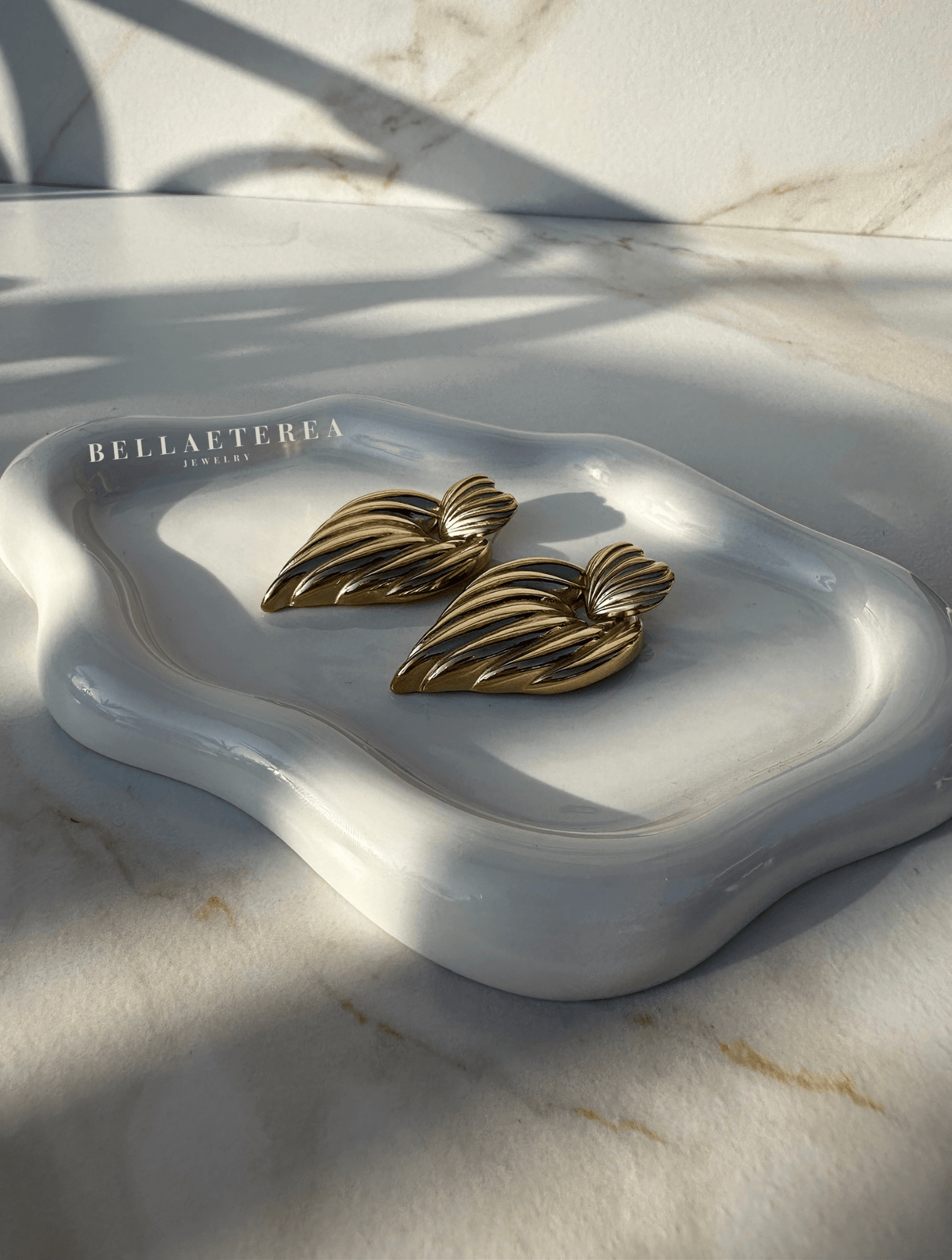 MY VALENTINE ❥ Gold earrings