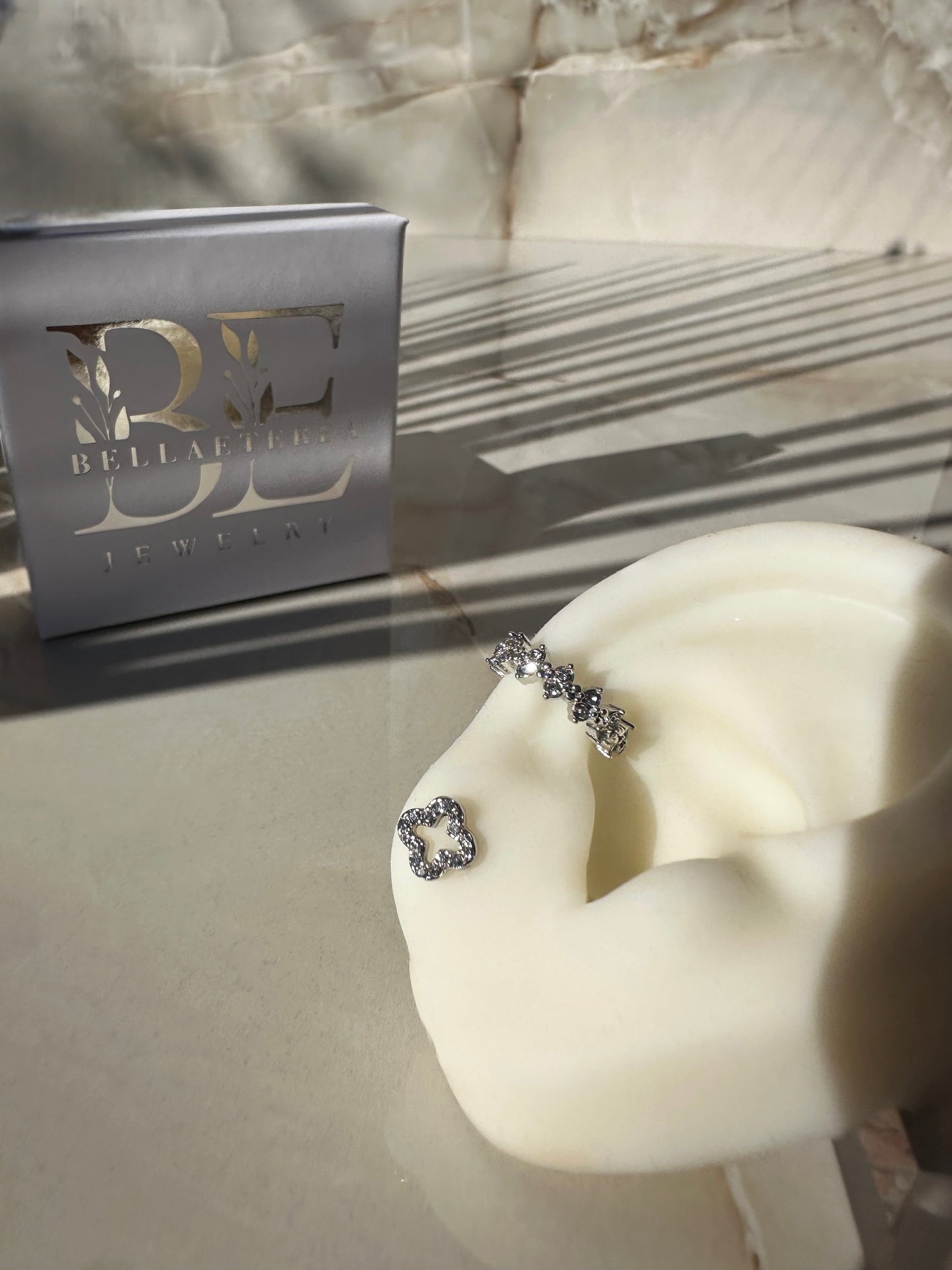 KIKI ❥ Ear Cuff Silver