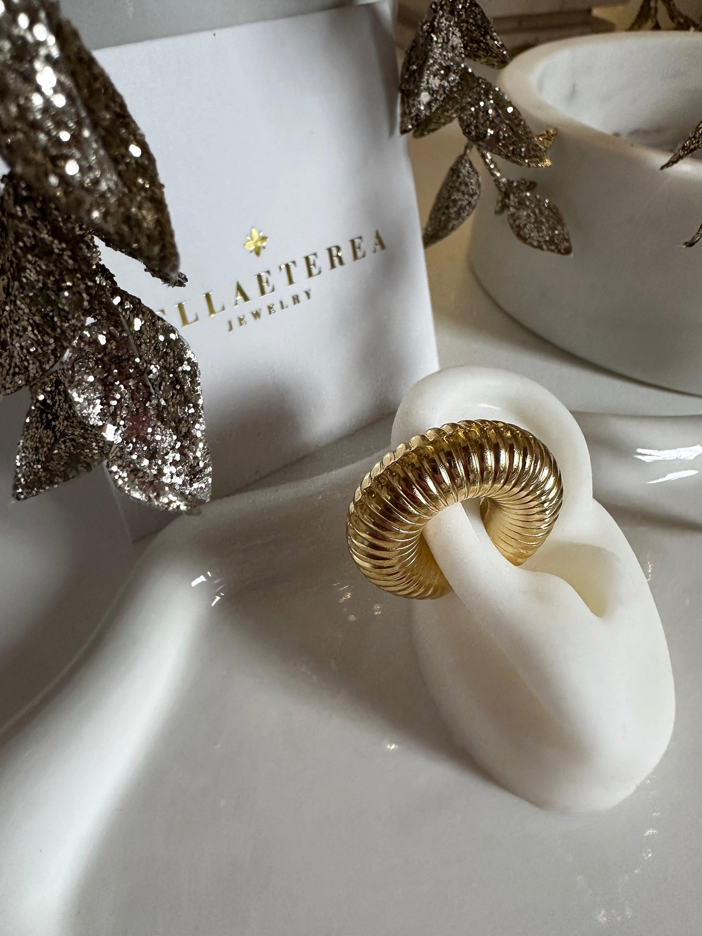 RIBBED ❥ Ear Cuff