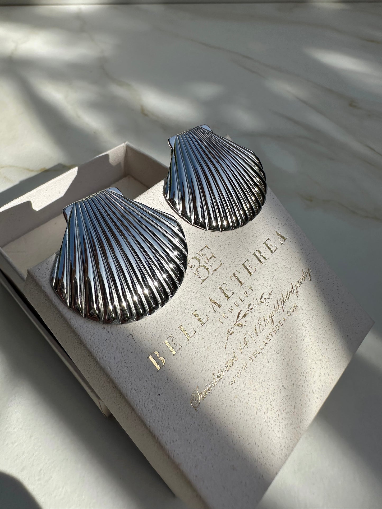 MAREA ❥ Silver Earrings