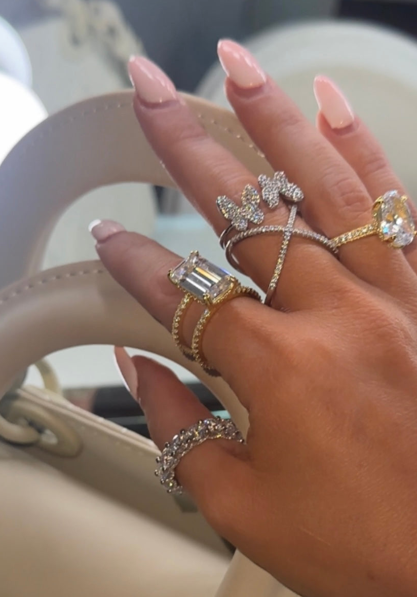 GEORGINA SIGNATURE ✧ Anillo de PLATA 925/Oro 18k