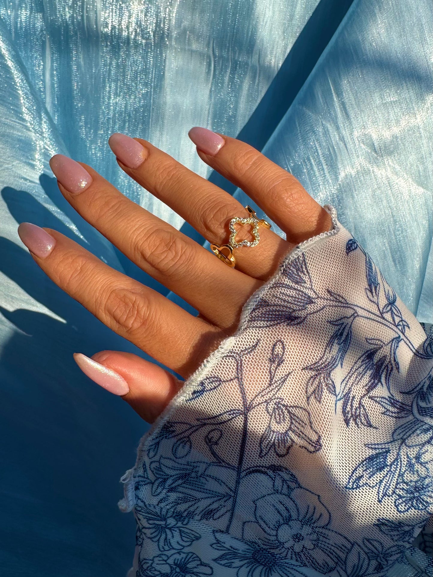 FLORES ✧ 925 SILVER/Gold Ring