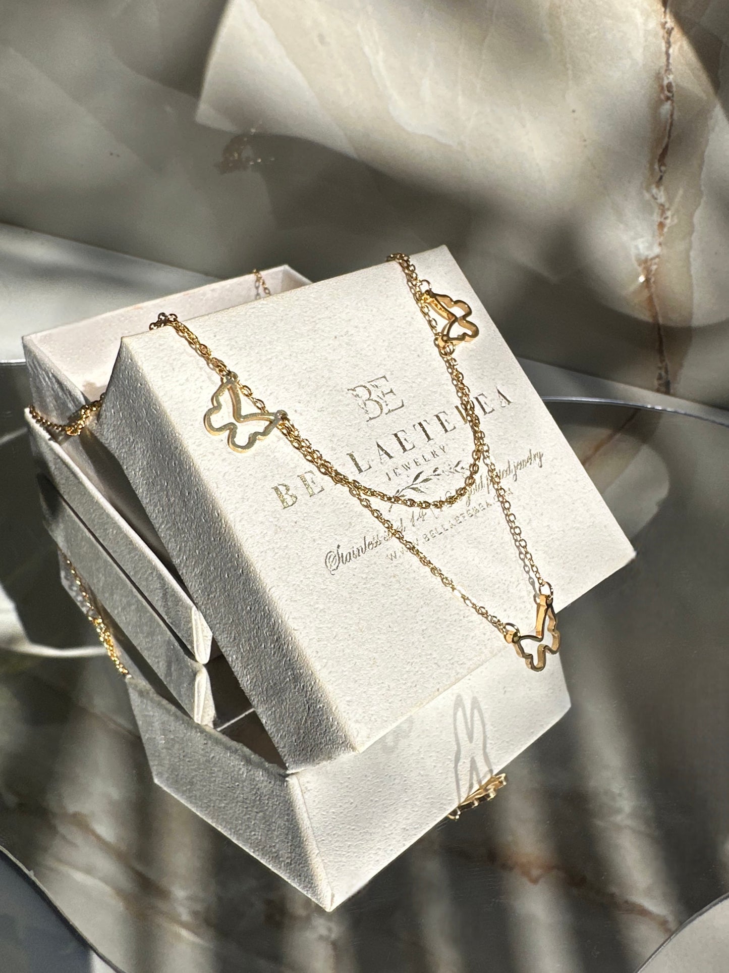FARFALLINA ❥ Collana