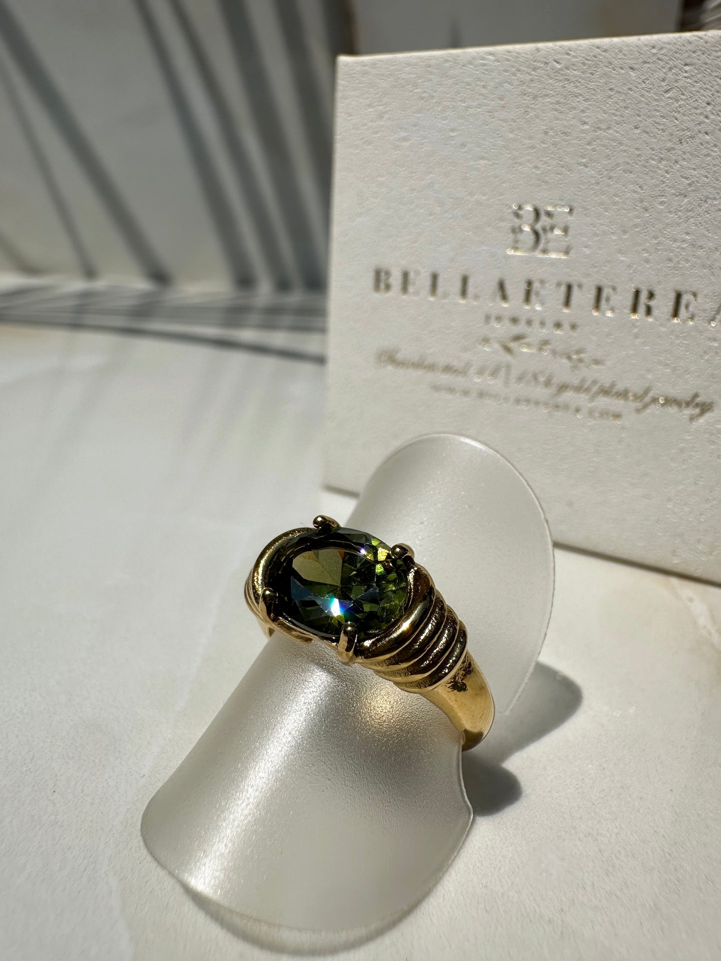 TAHITI ❥ Anello Verde