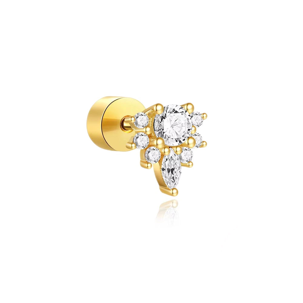 NOVA ✧ Piercing ARGENTO 925/Gold 18k