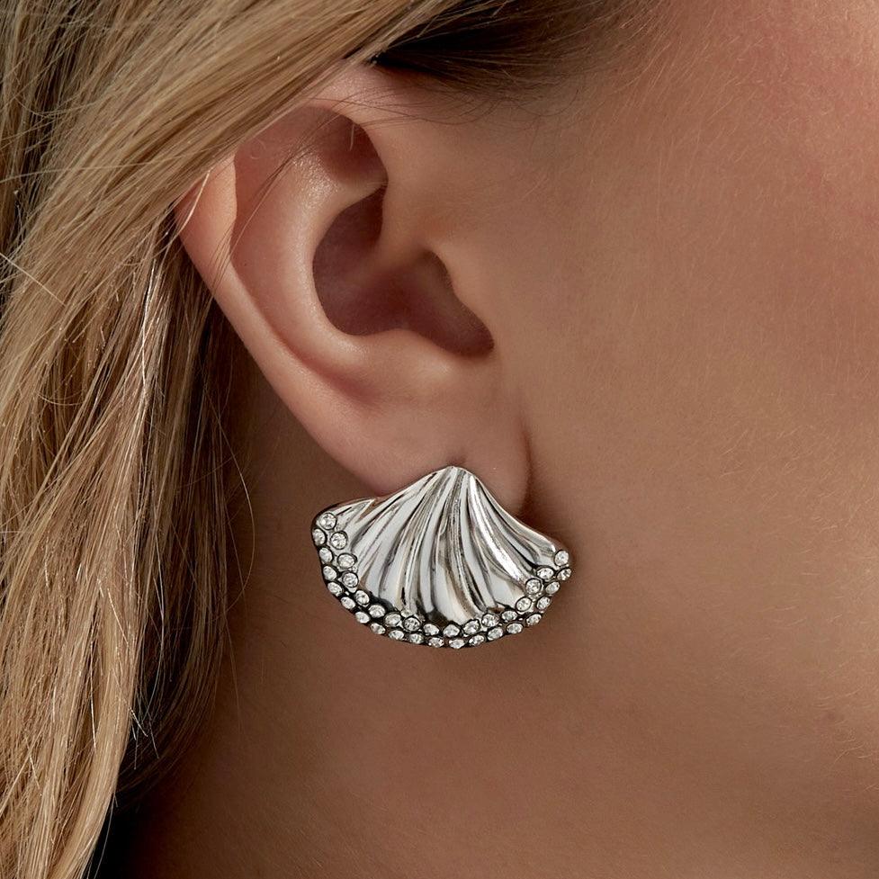 COQUILLE ❥ Silver earrings
