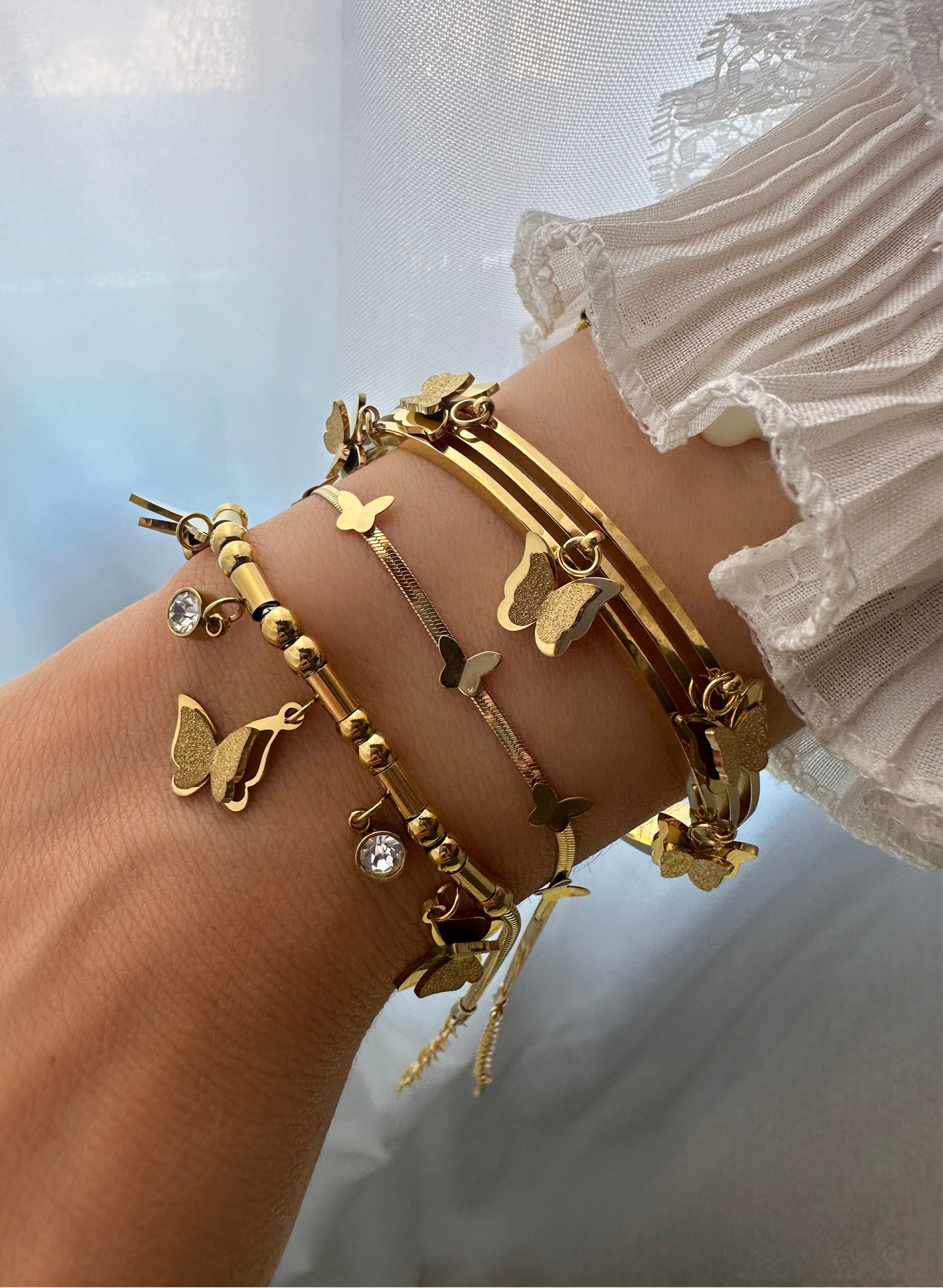 BUTTERFLIES ❥ Bangle