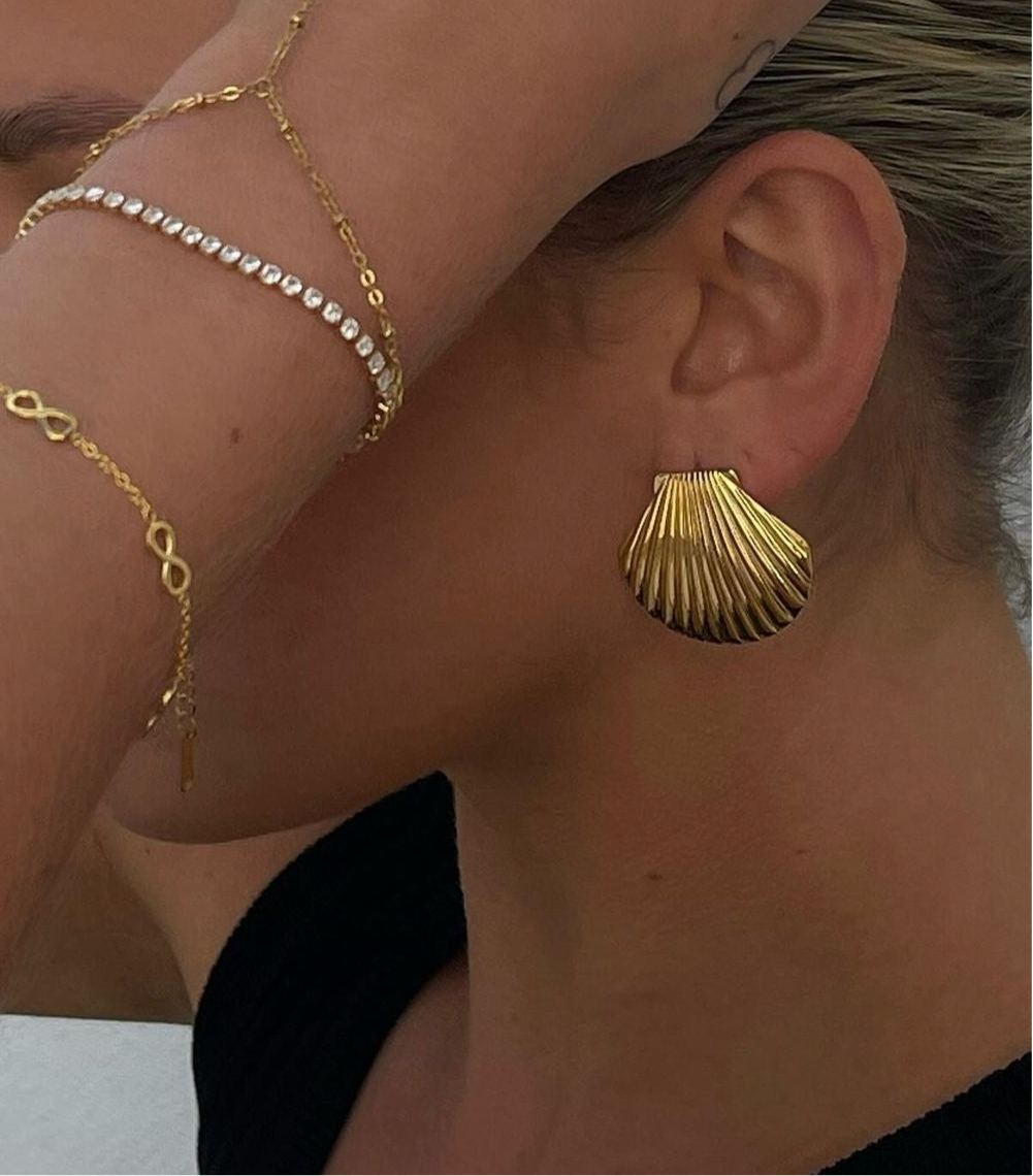 MAREA ❥ Gold Earrings