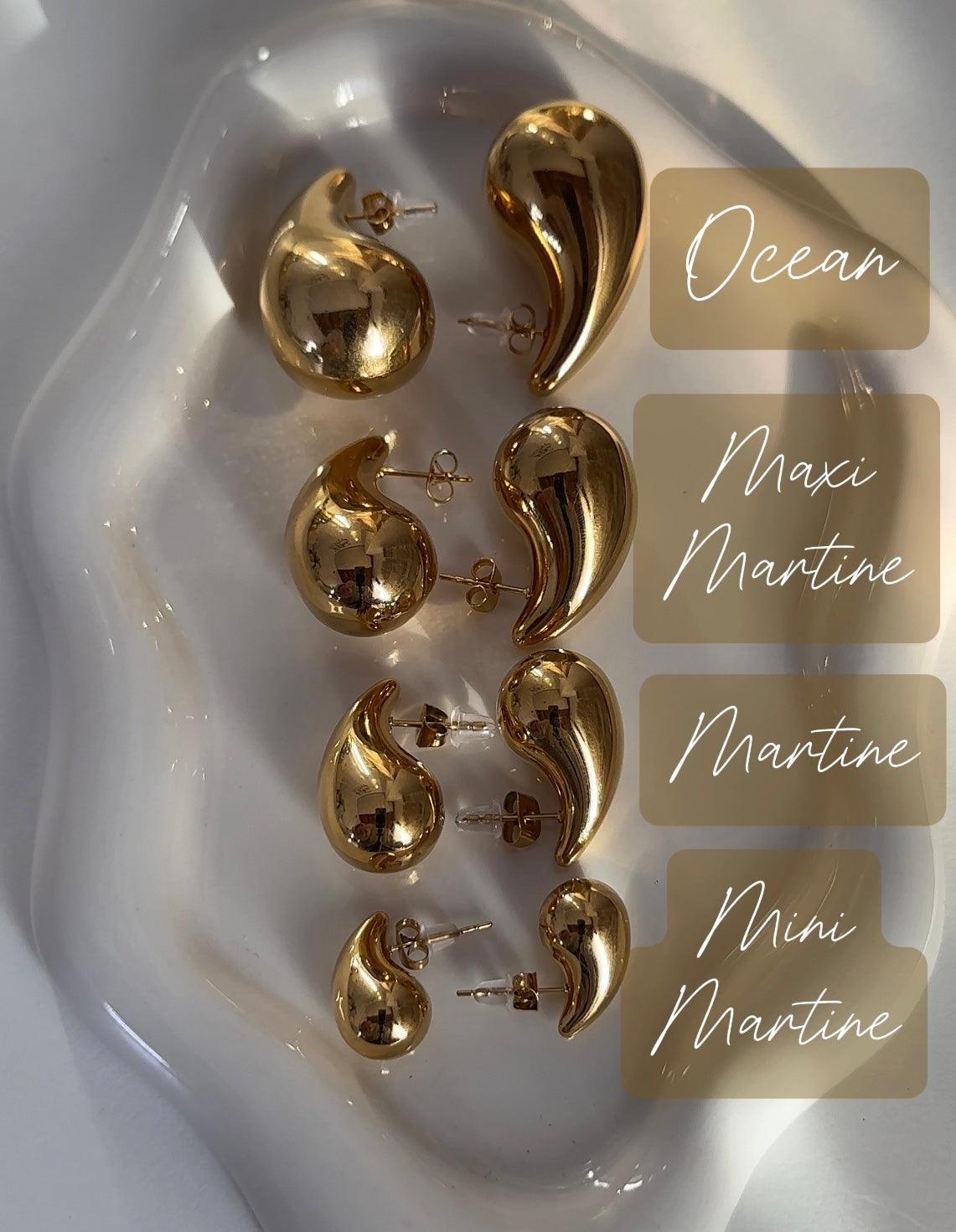 MARTINE ❥ Orecchini Silver