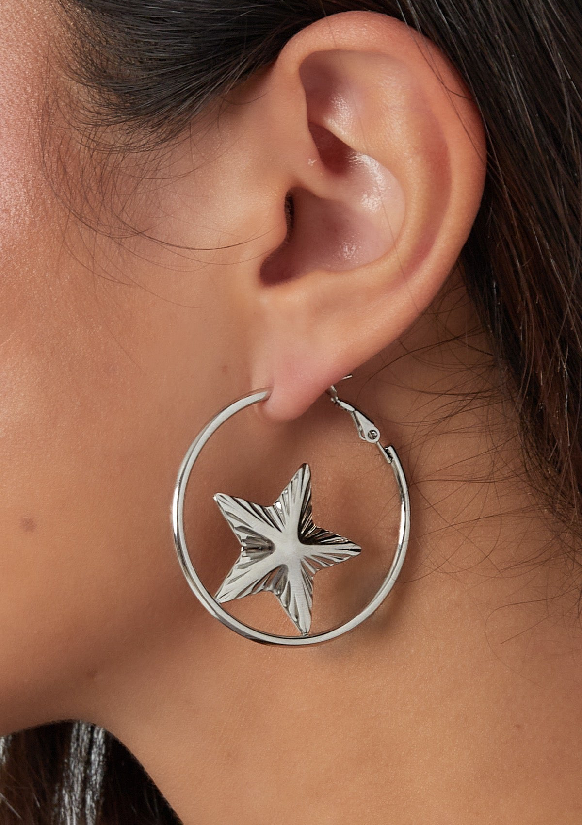 ROCKSTAR ❥ Orecchini Silver