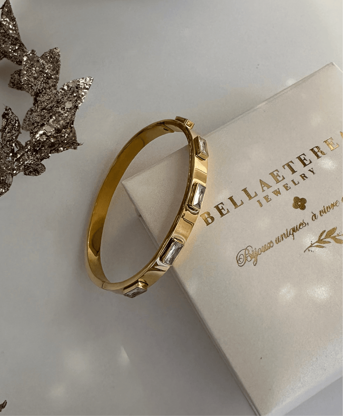 SERAPHINE ❥ Bangle Bianco
