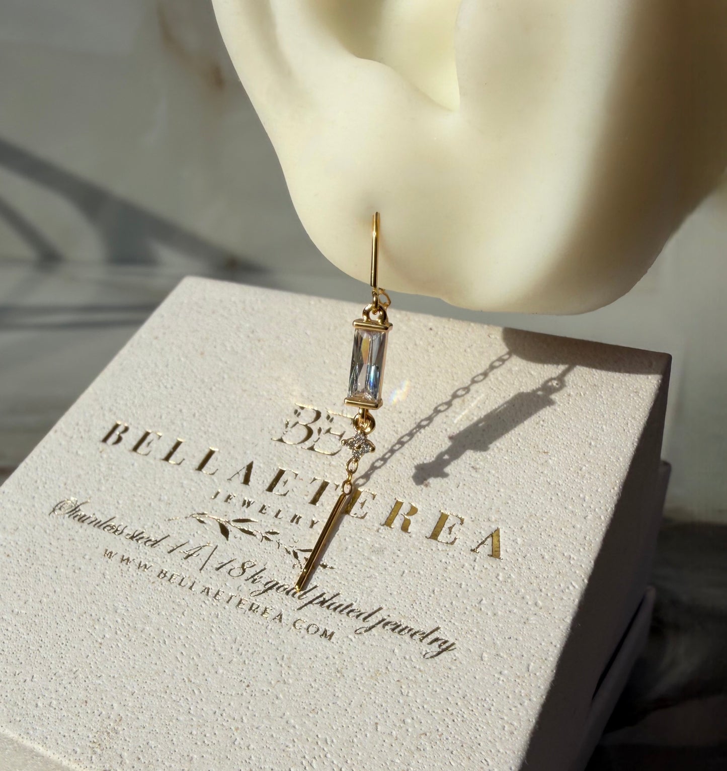 KATE ❥ Orecchini Gold - BELLAETEREA