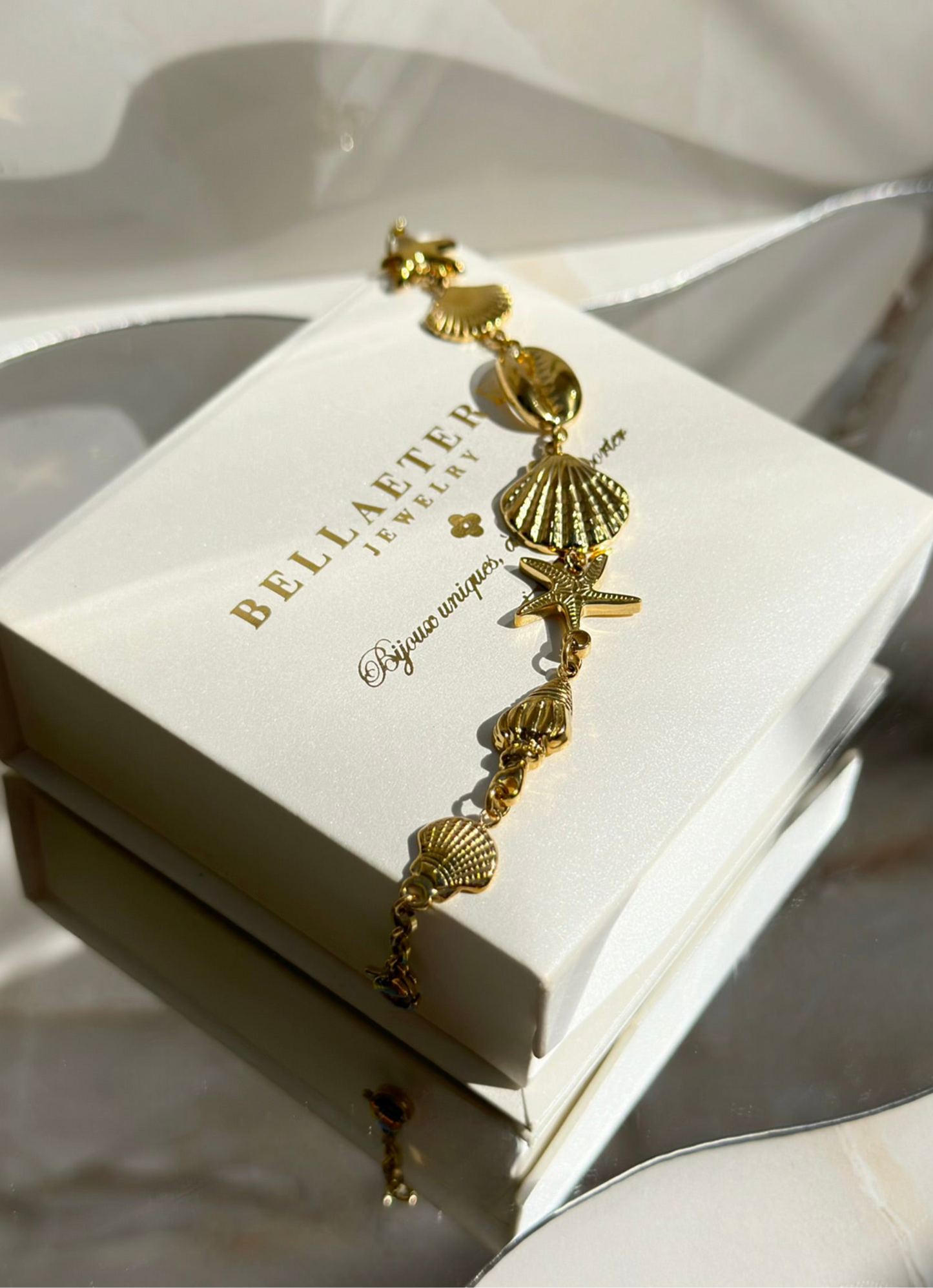 OCEAN DRIFT ❥ Bracciale Gold