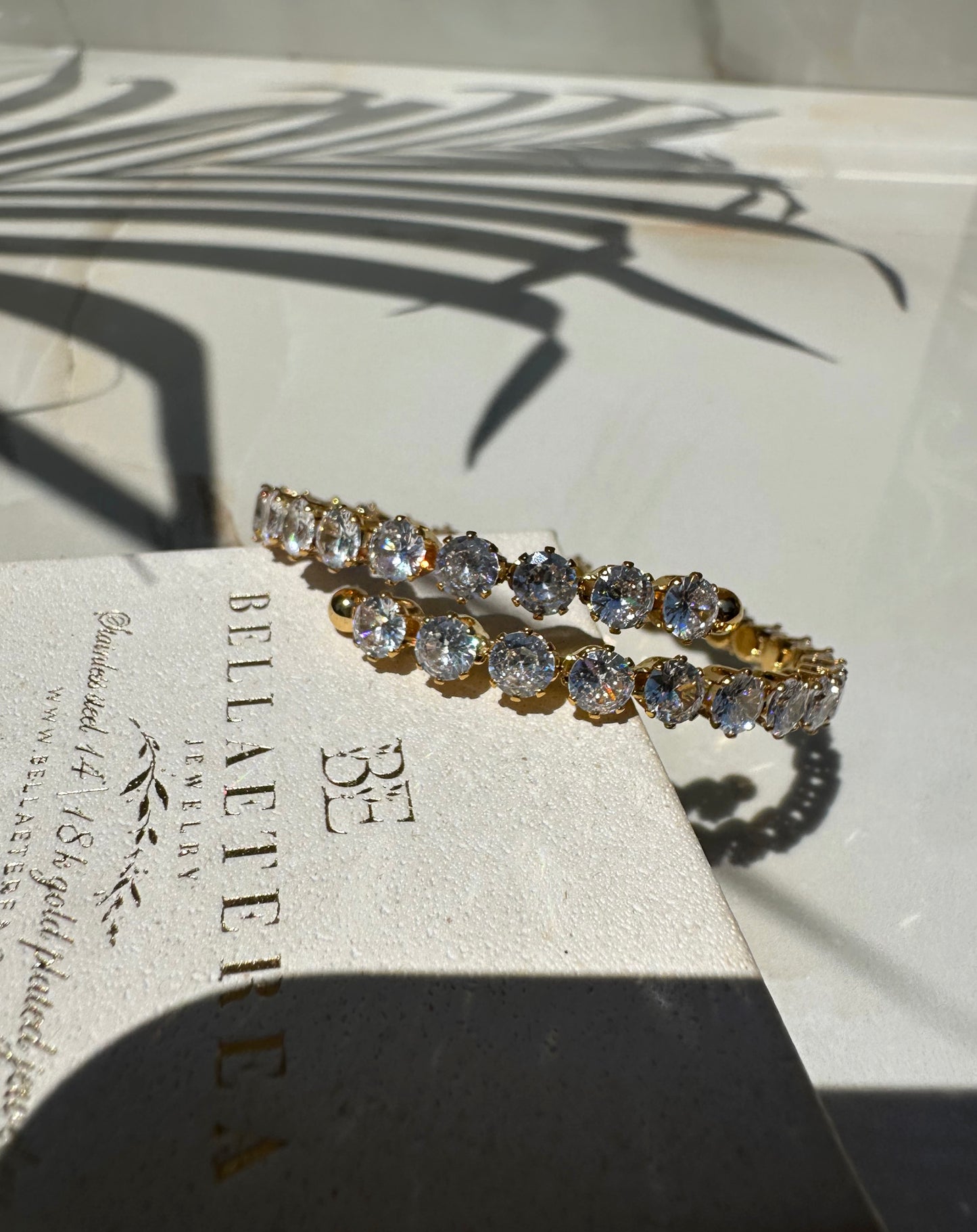 SERENA ❥ Bangle Gold
