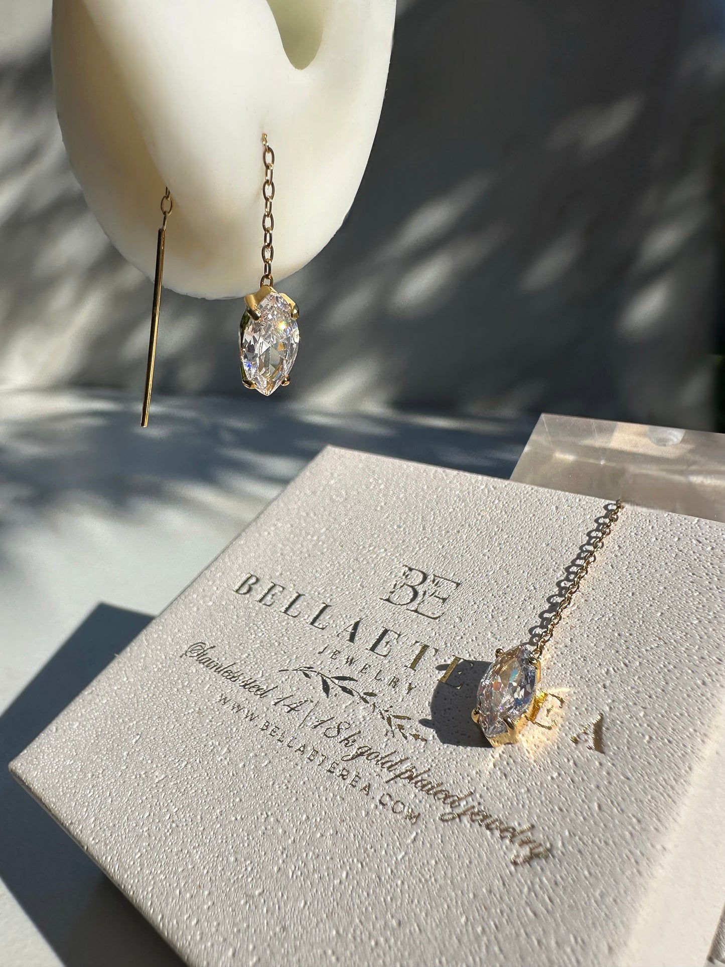 OVAL ❥ Orecchini Pendenti - BELLAETEREA