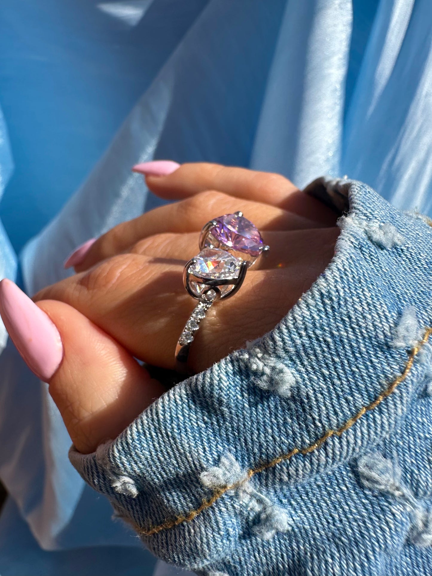 BARBIE ✧ Ring 925 SILVER/Pink