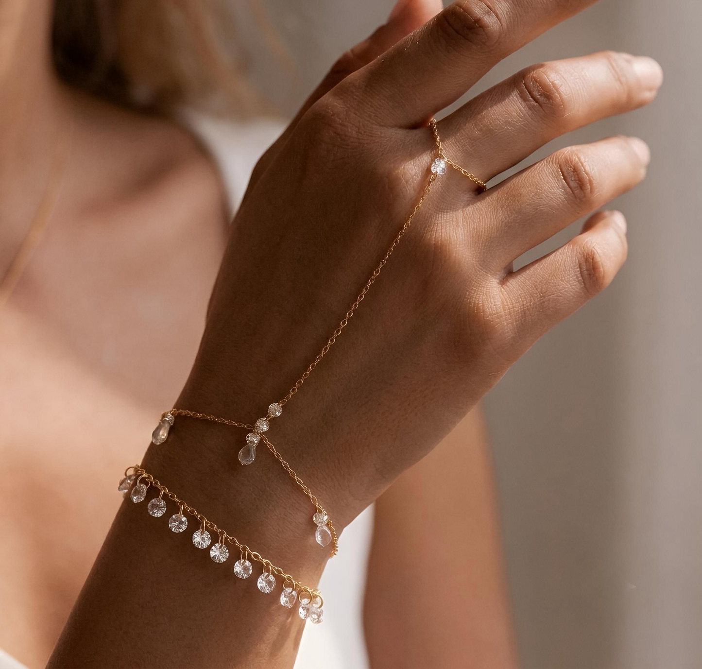 KENDAYA ESSENCE ❥ Bracciale Gold/Multicolor