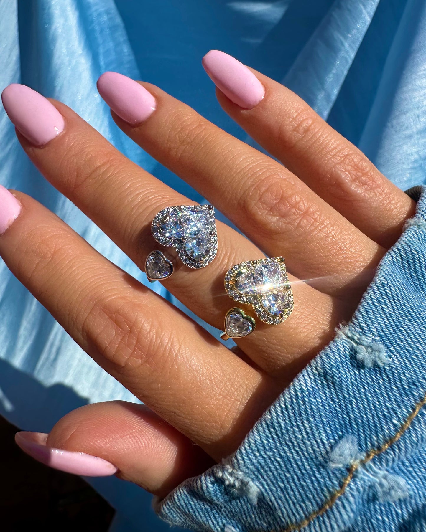 DULCE ✧ 925 Silver/Gold Ring
