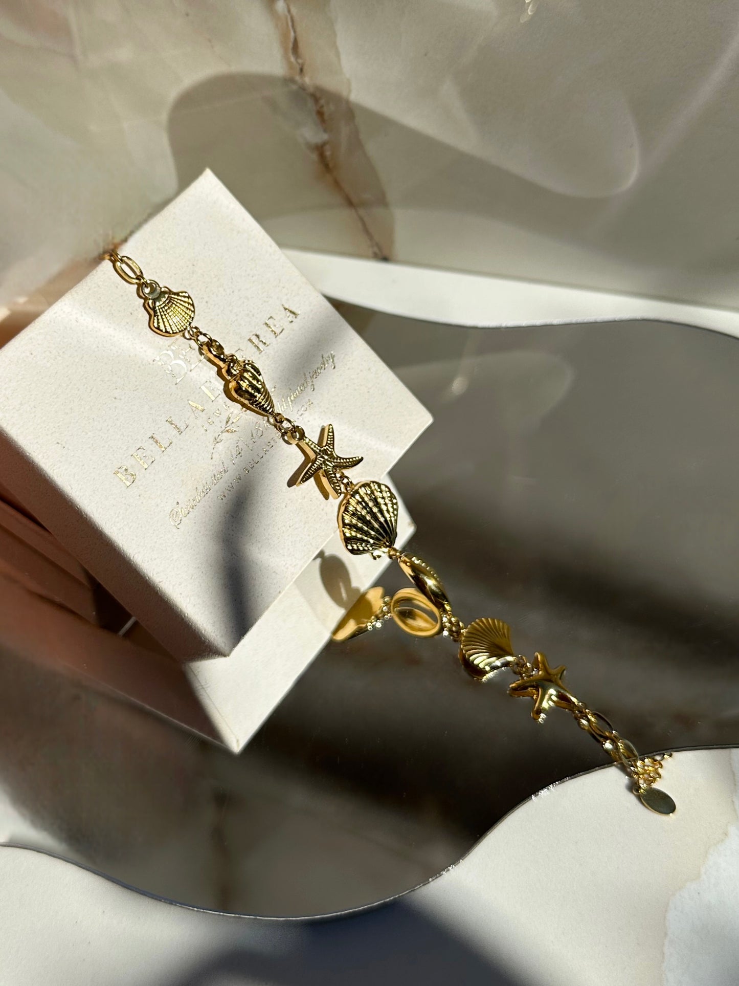 OCEAN DRIFT ❥ Bracciale Gold