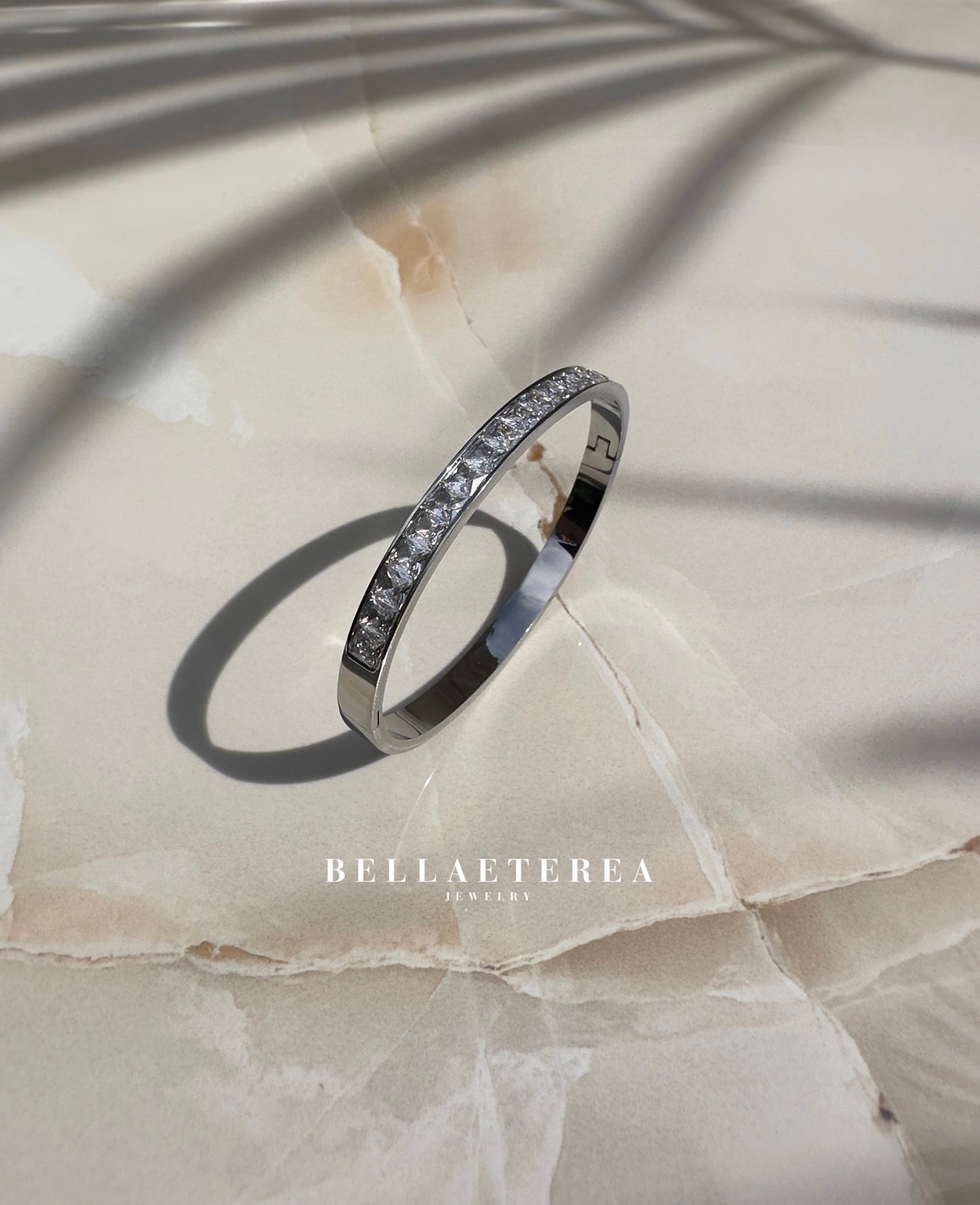 MADELEINE ❥ Bangle Silver
