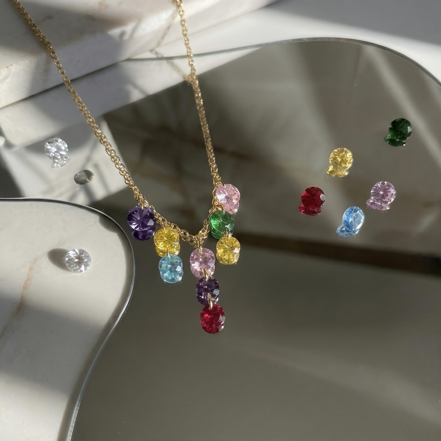 KENDAYA HARMONY ❥ Collana Gold/Multicolor