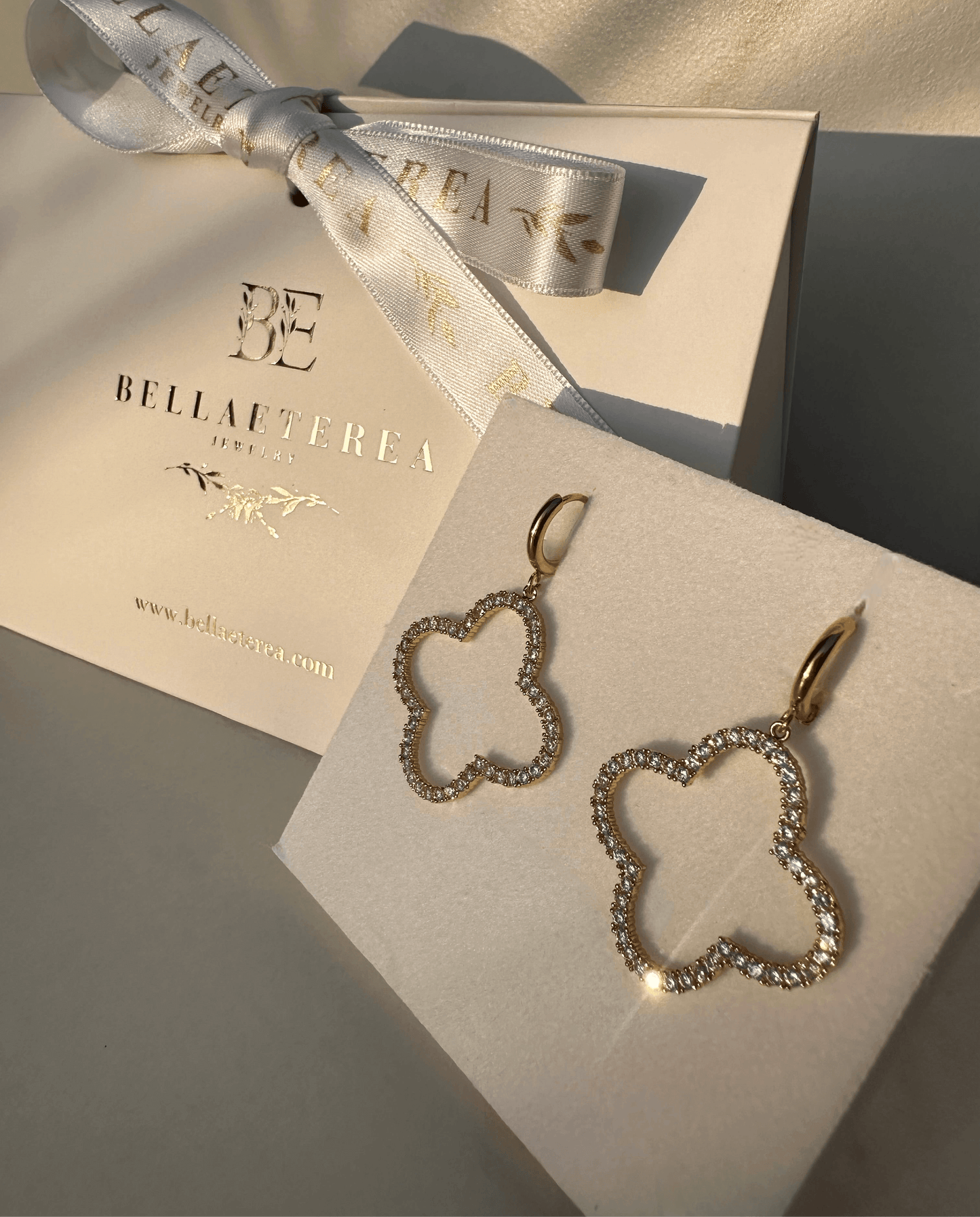 YVES ❥ Gold Earrings