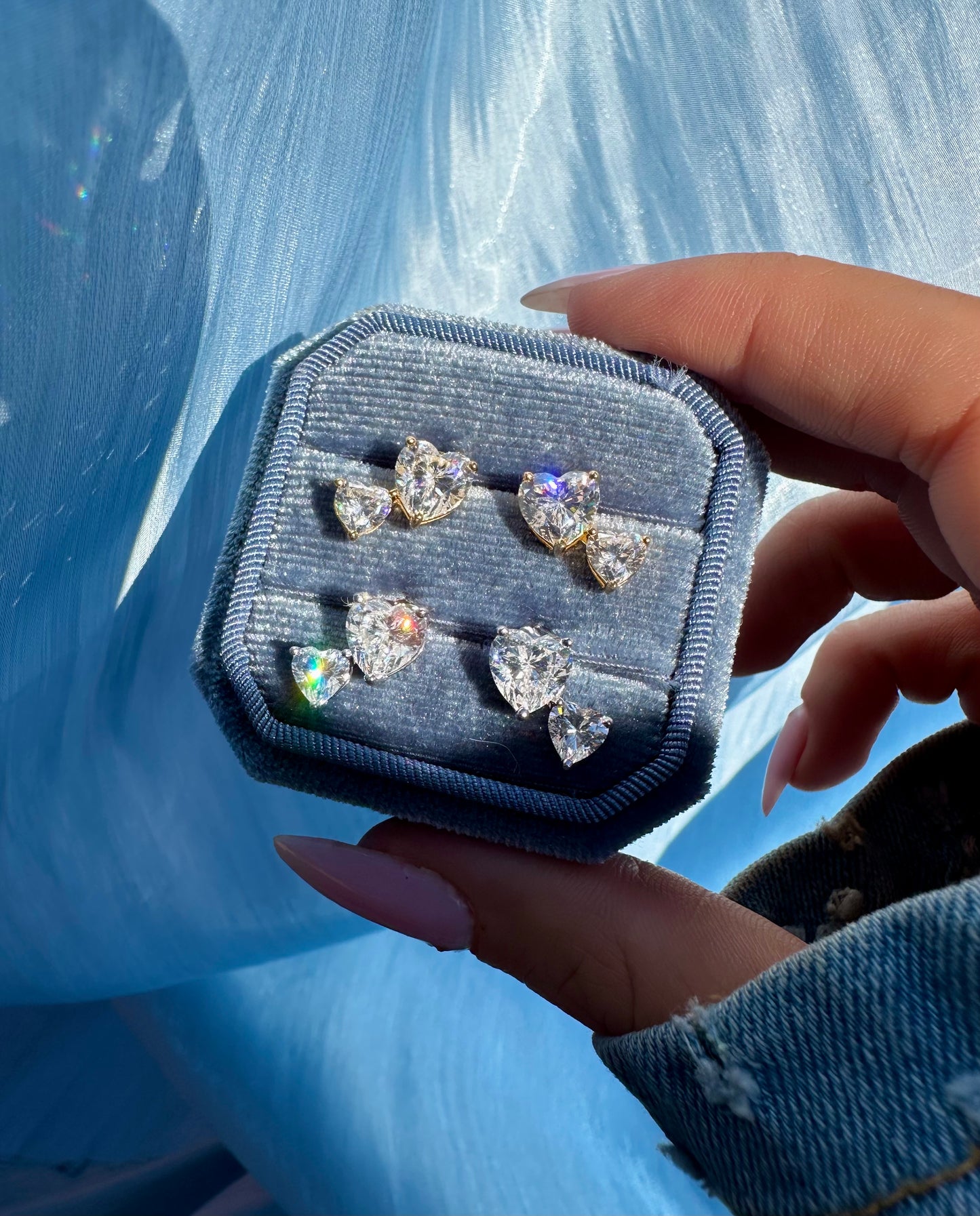 ÉNAMOURÉE ✧ Orecchini ARGENTO 925/Gold 18k