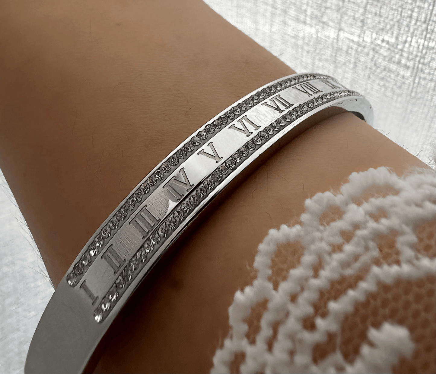 ROMA ❥ Bangle Silver