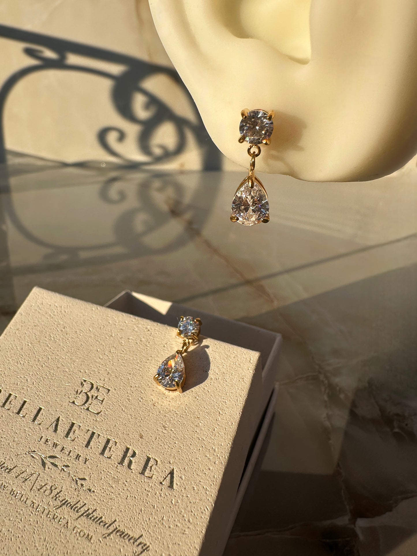 GOCCIA ROYALE ❥ Orecchini - BELLAETEREA