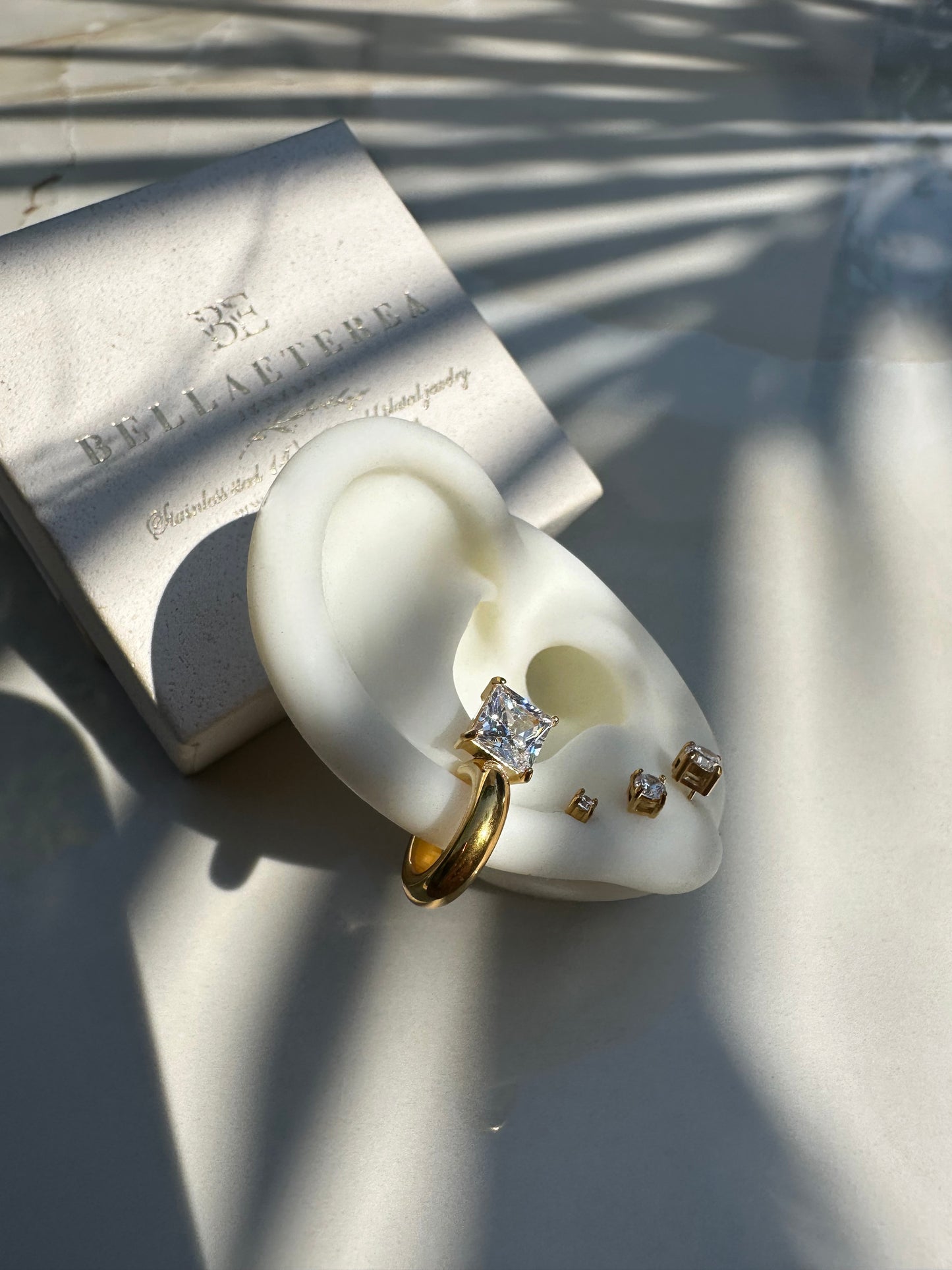 SQUARE GLEAMS ❥ Ear Cuffs
