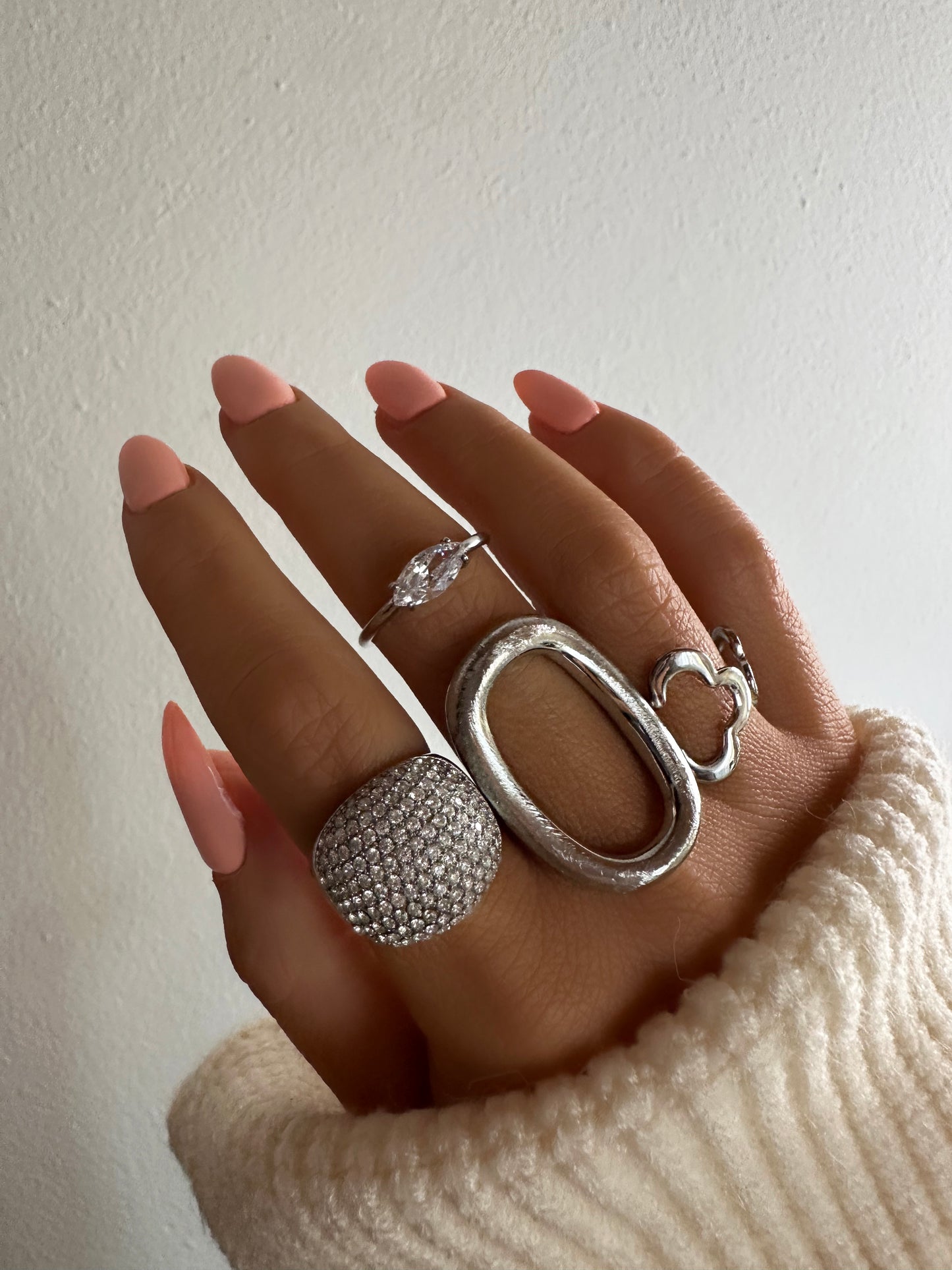 ELARA ❥ Silver Ring