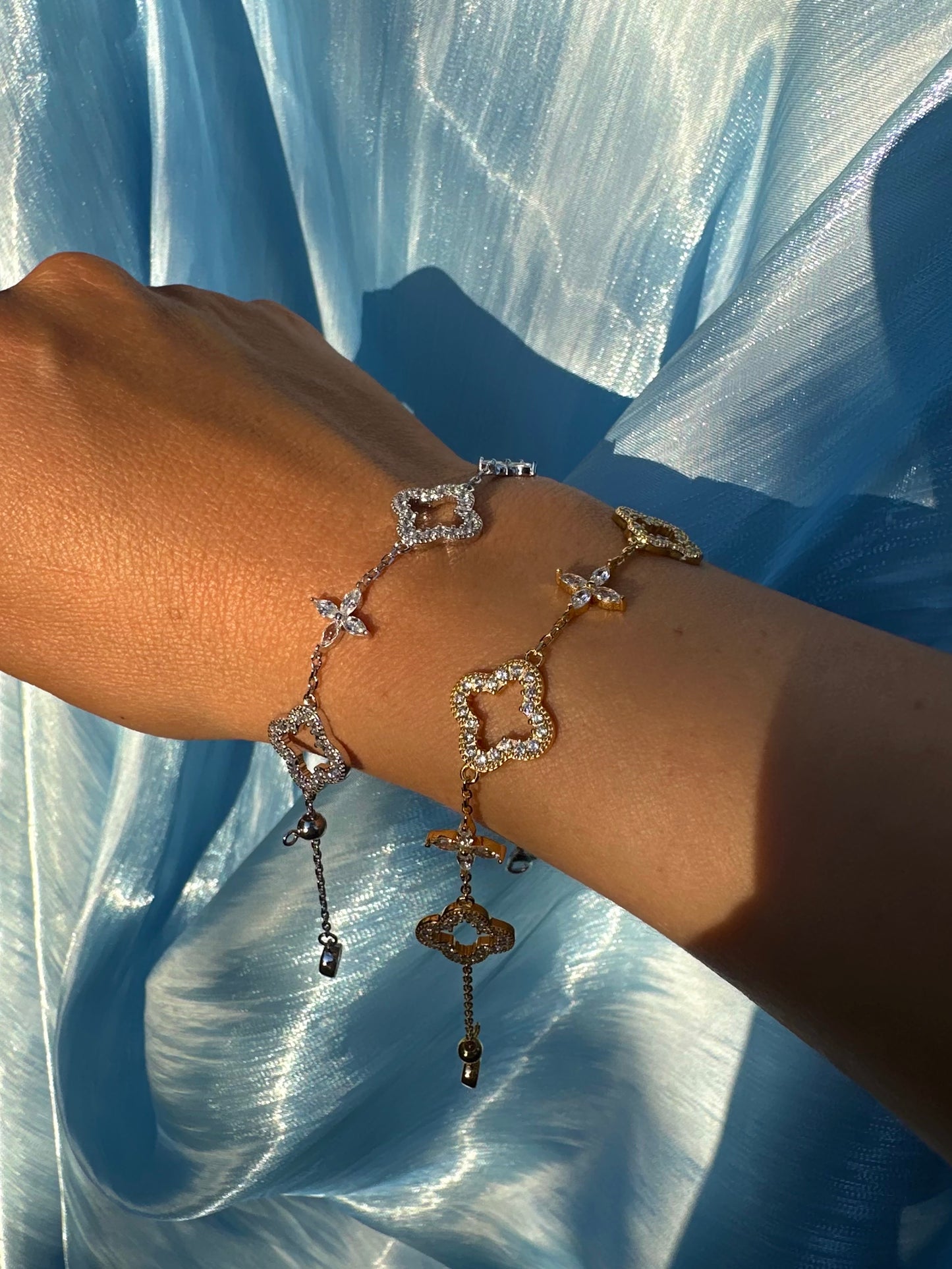 MARGAUX ✧ Bracelet 925 SILVER/18k Gold