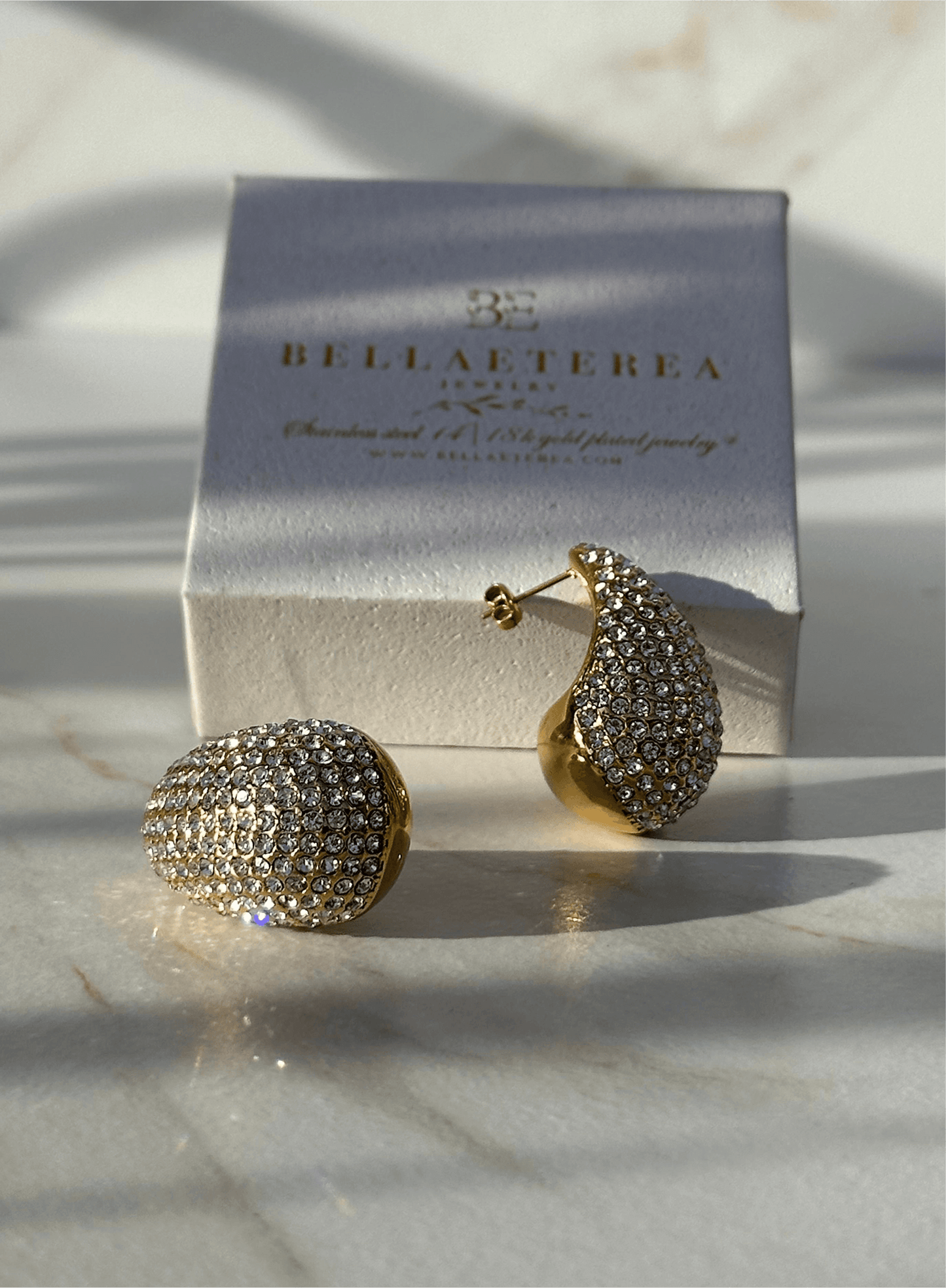 SHINY MARTINE ❥ Orecchini Gold