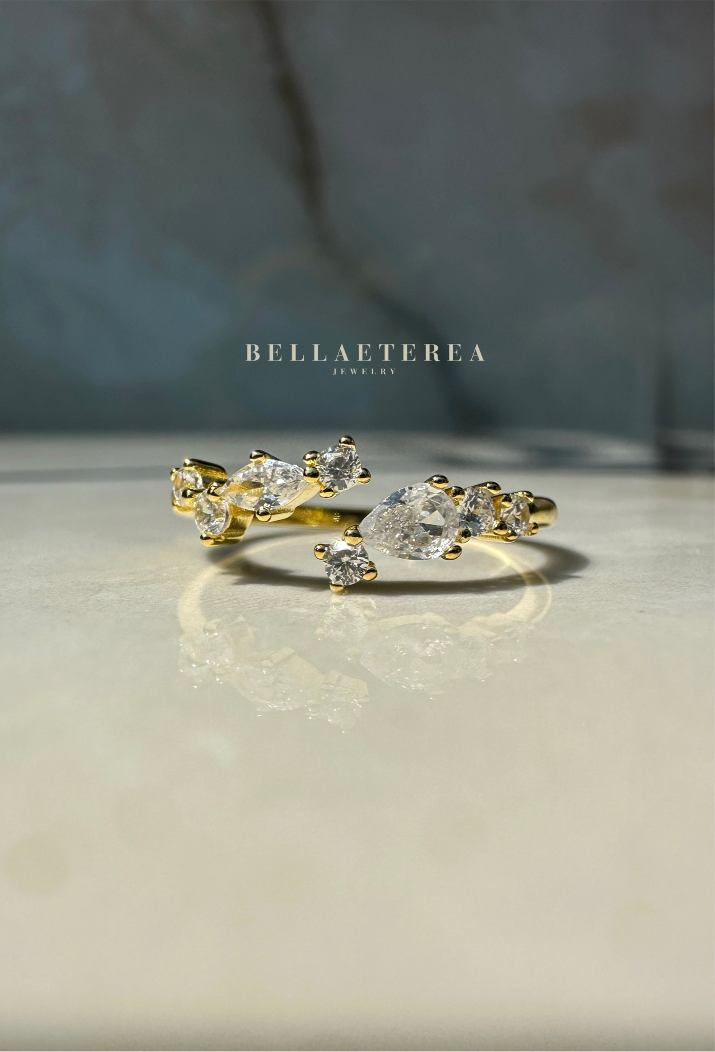 AURIELLE ✧ Anello ARGENTO 925 & Gold