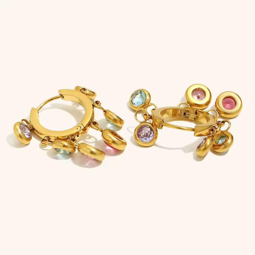 SORBET HOOPS ❥ Orecchini
