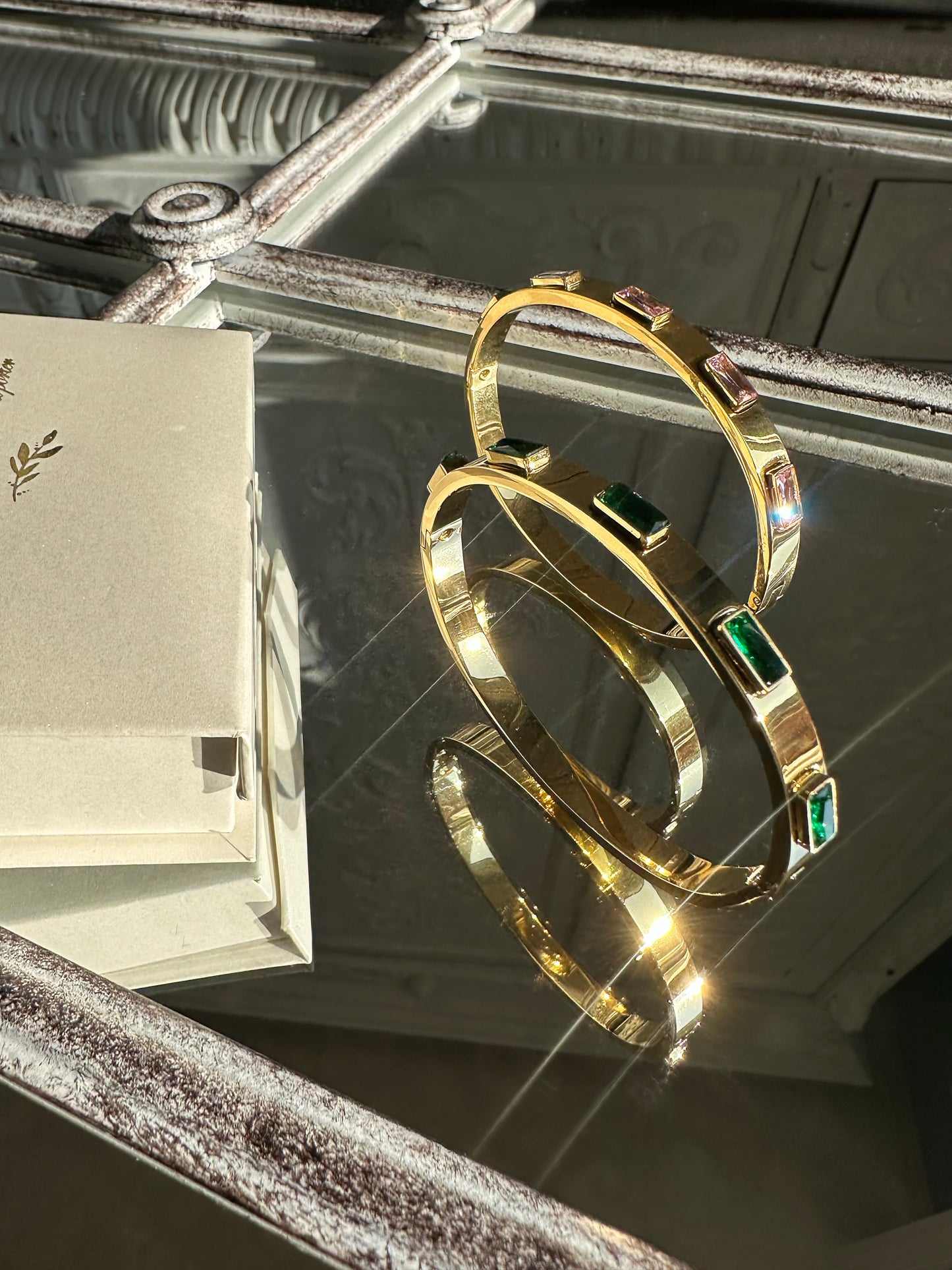 SERAPHINE ❥ Bangle Verde