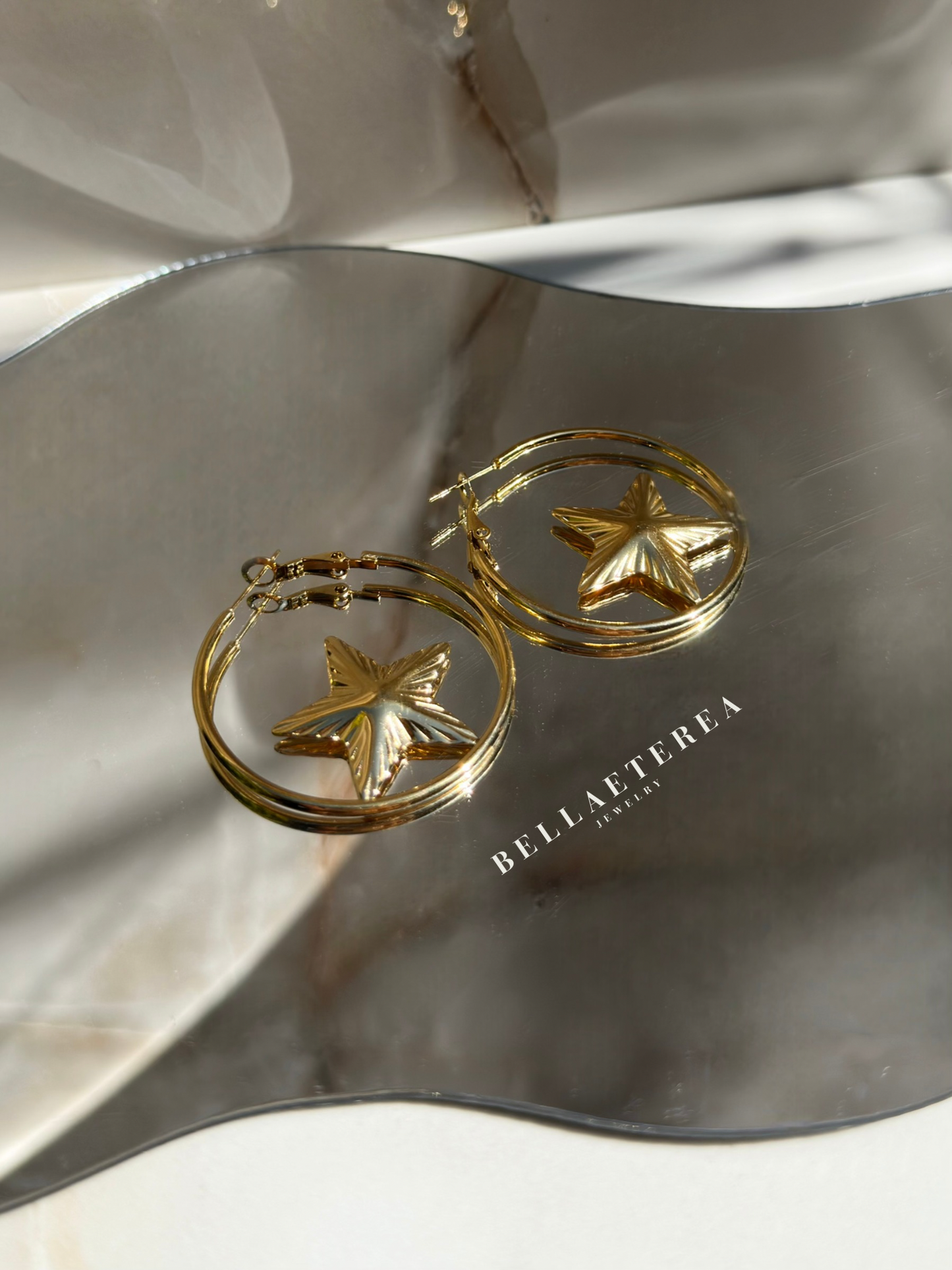 ROCKSTAR ❥ Orecchini Gold