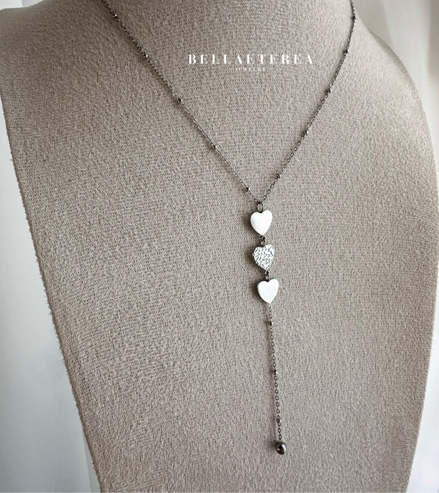 TRINITY HEART ❥ Collana Silver