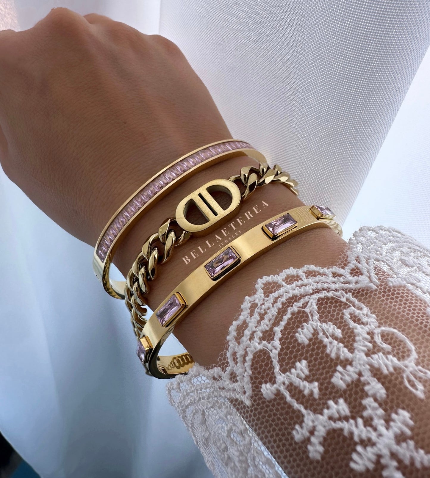 SERAPHINE ❥ Bangle Rosa