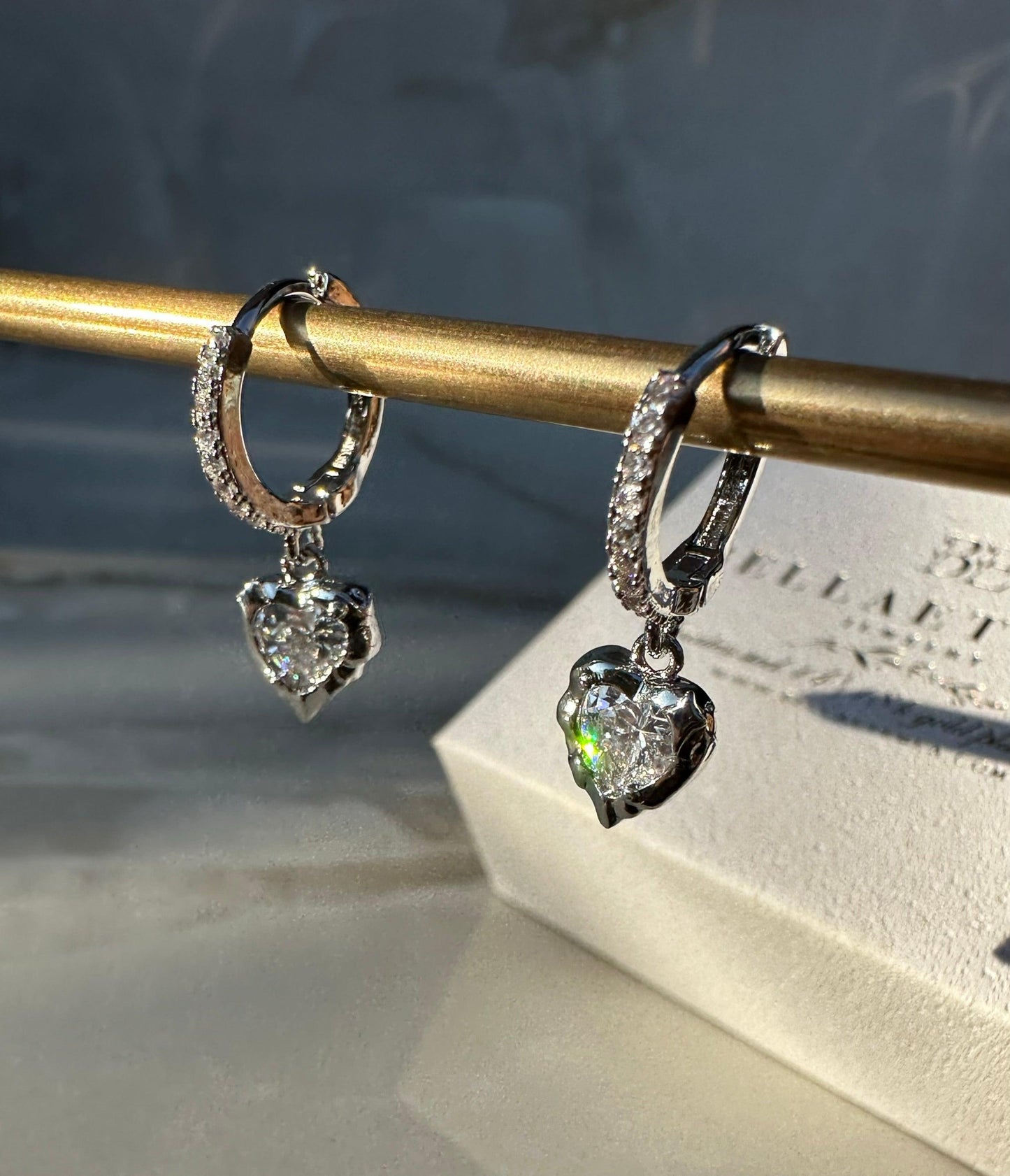MON AMOUR ❥ Orecchini Silver