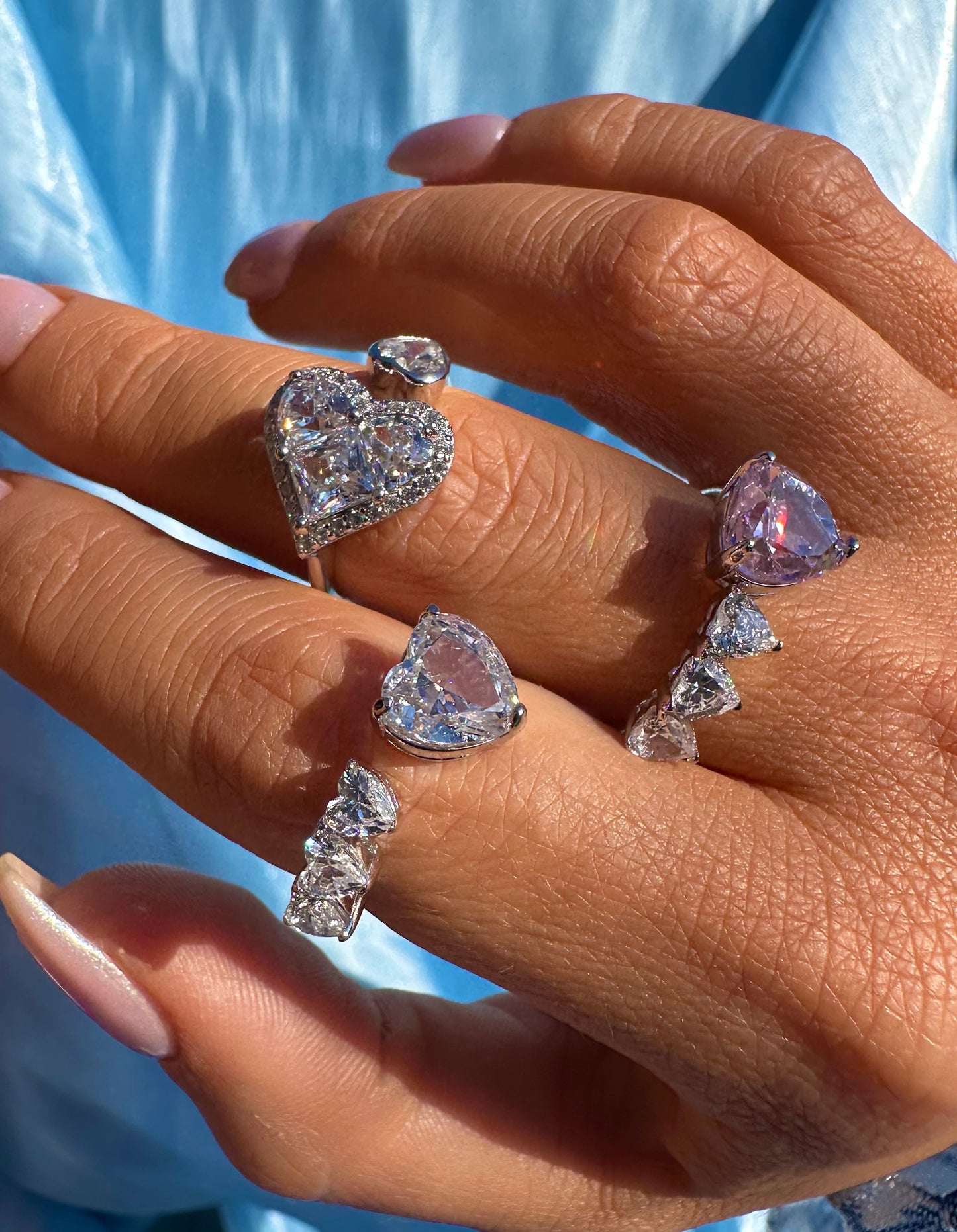 NOEMI ✧ 925 SILVER/Pink Ring