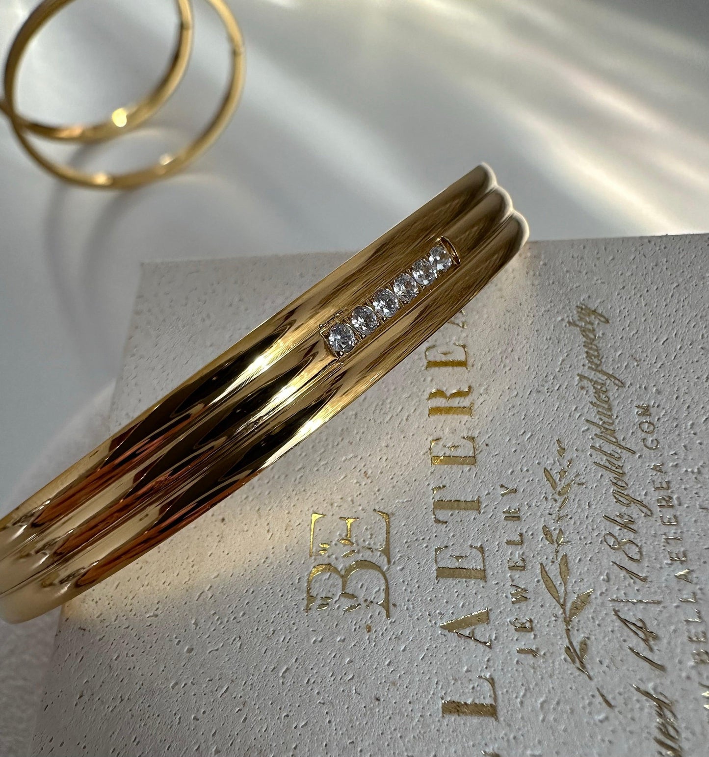 MAXI SIENNA ❥ Bangle Gold