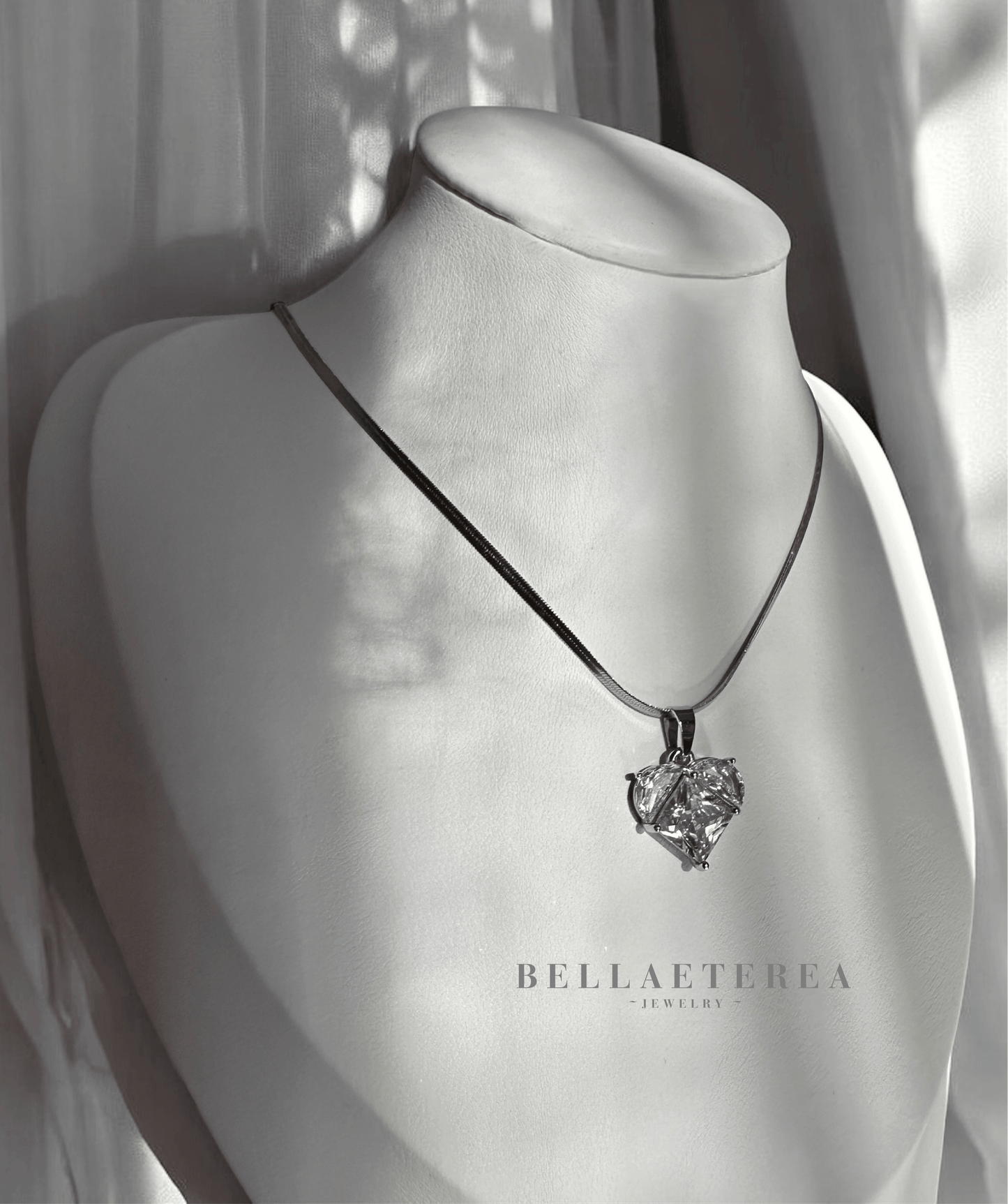 MON AMOUR ❥ Silver Necklace