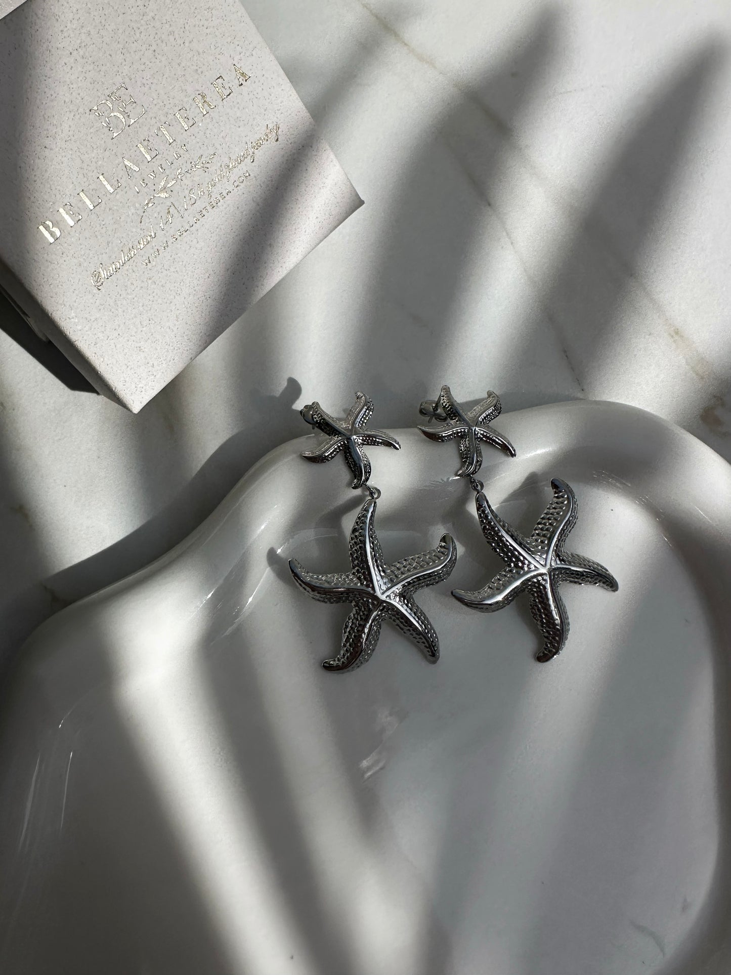 MARINA ❥ Silver Earrings