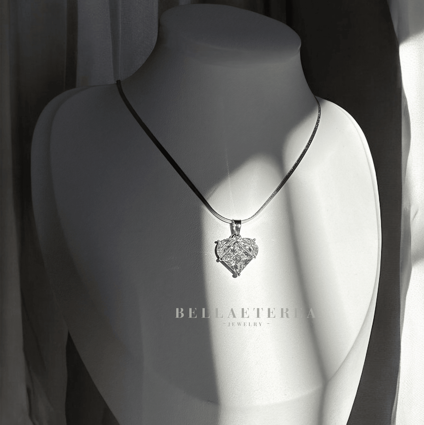 MON AMOUR ❥ Silver Necklace