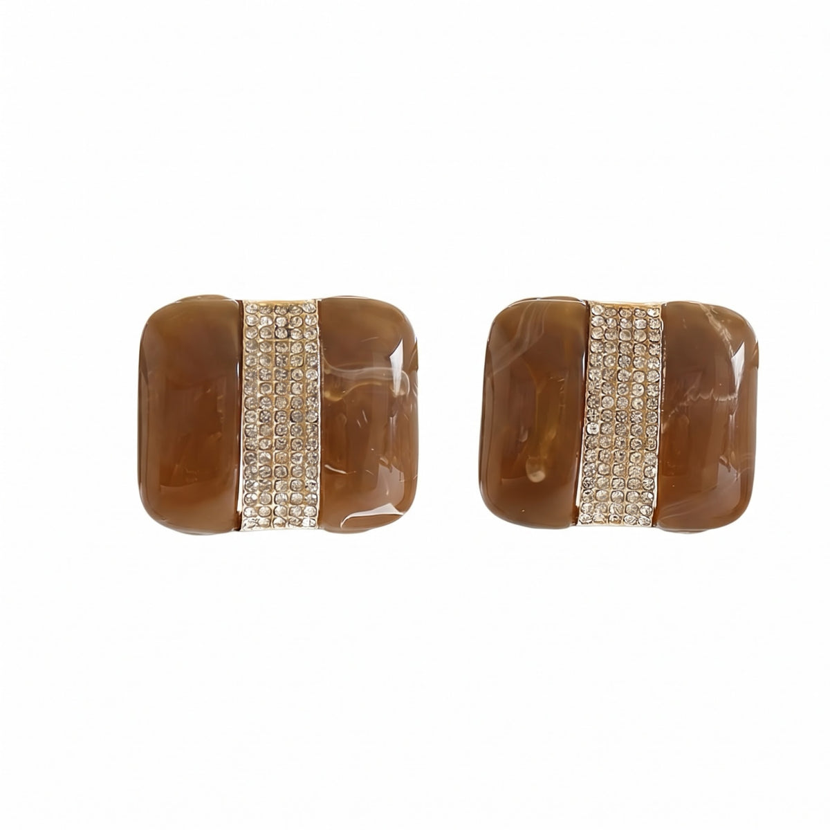 MARBLE BONSBONS ❥ Orecchini